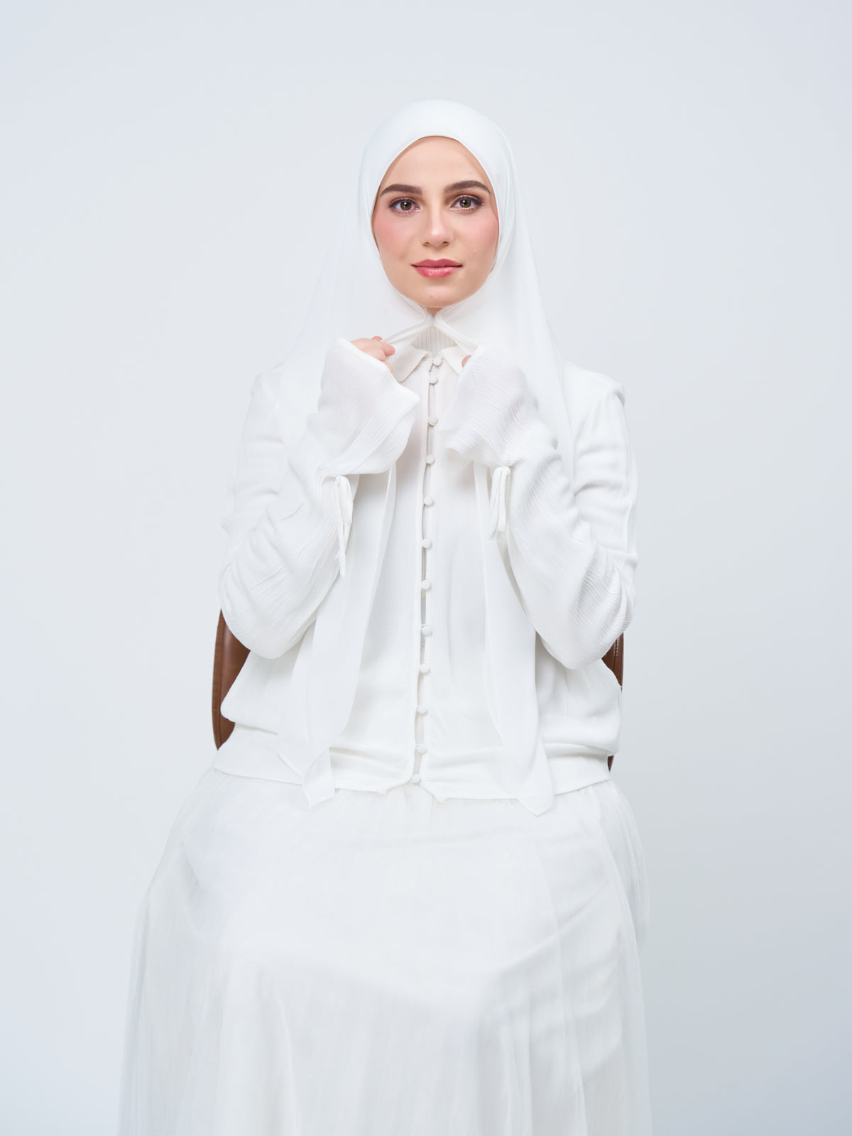 HoodX⁺Plus in Bridal White