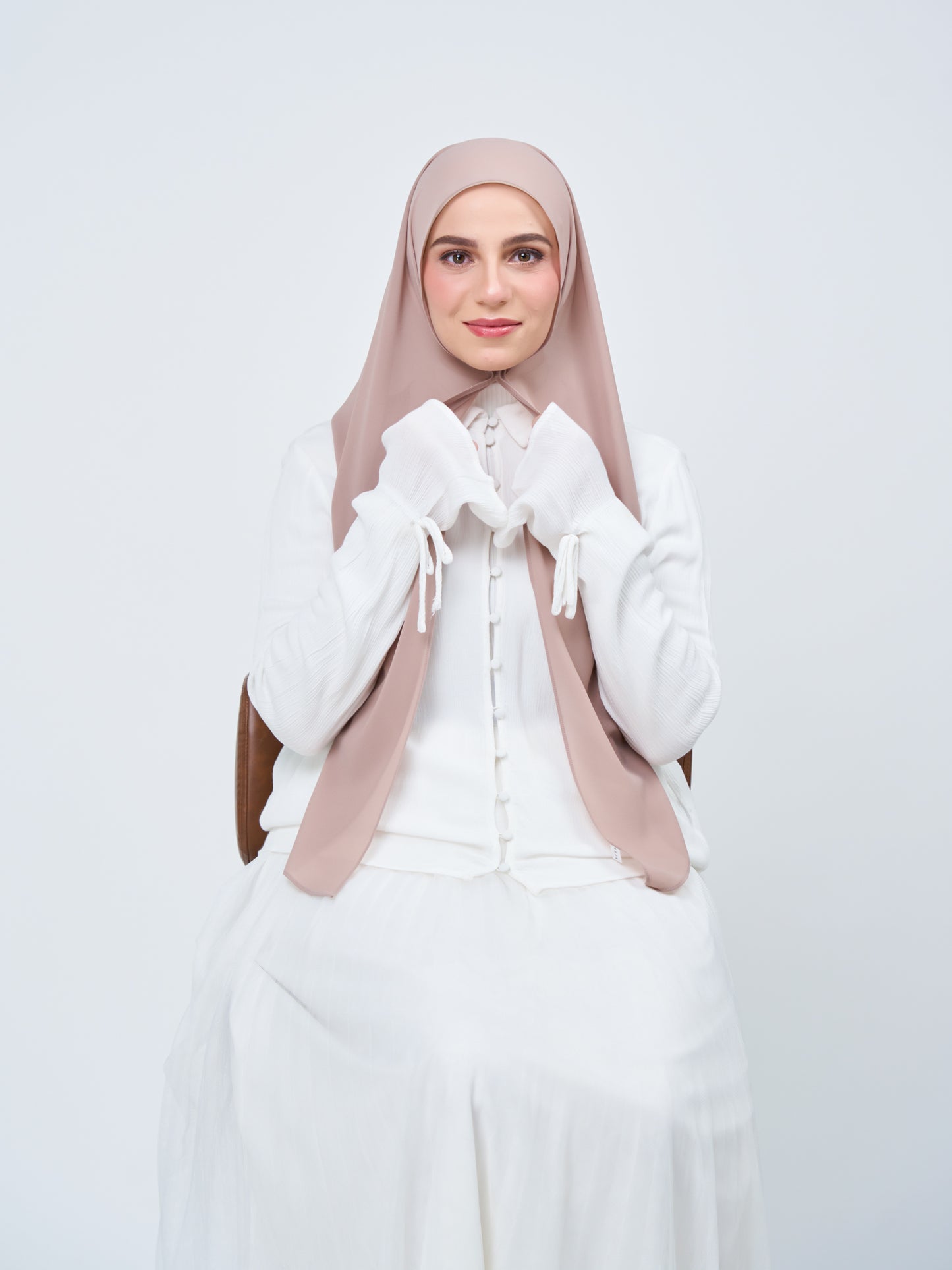 HoodX⁺Plus in Latte