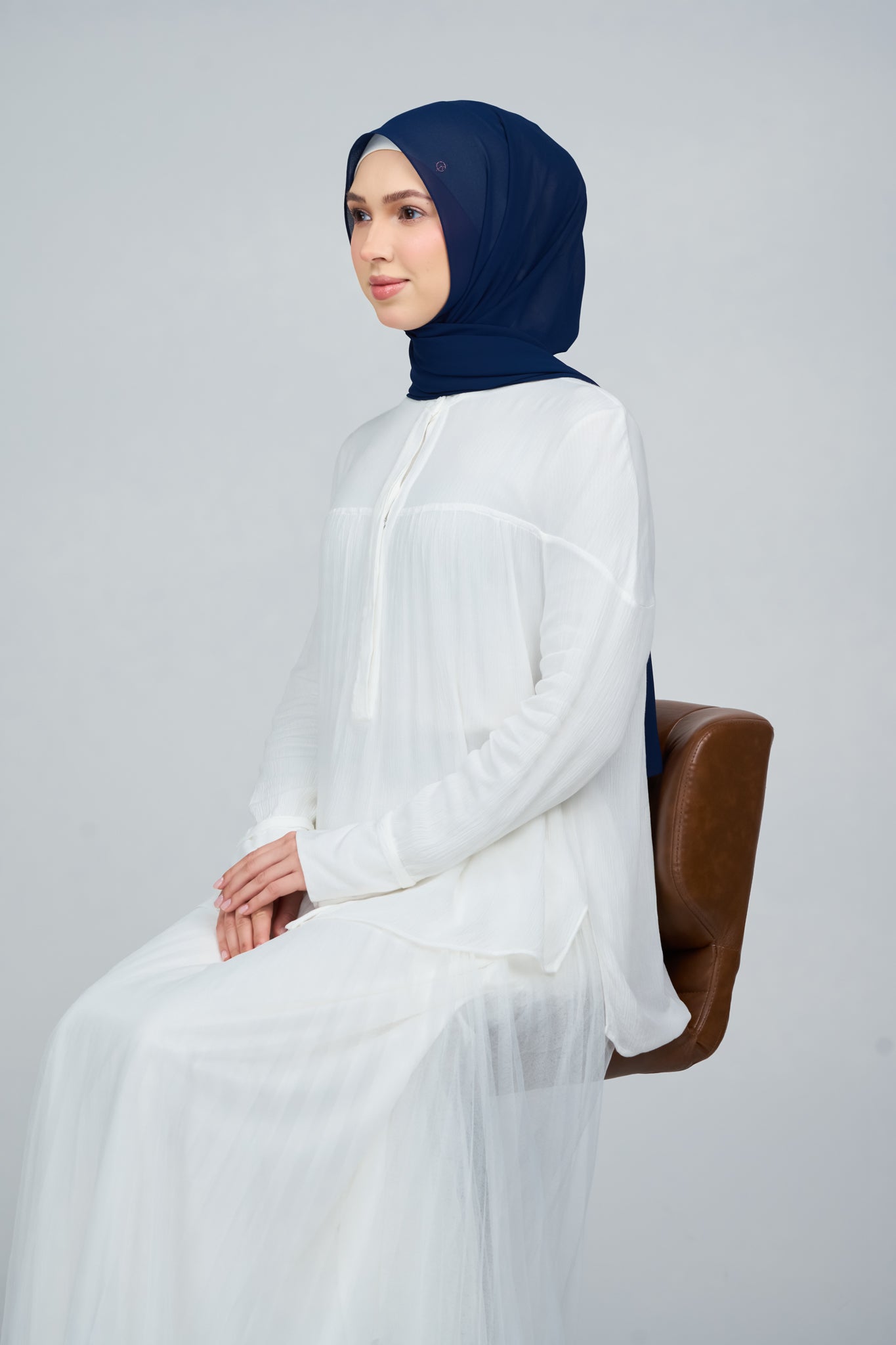 HoodX Curve in Navy Blue