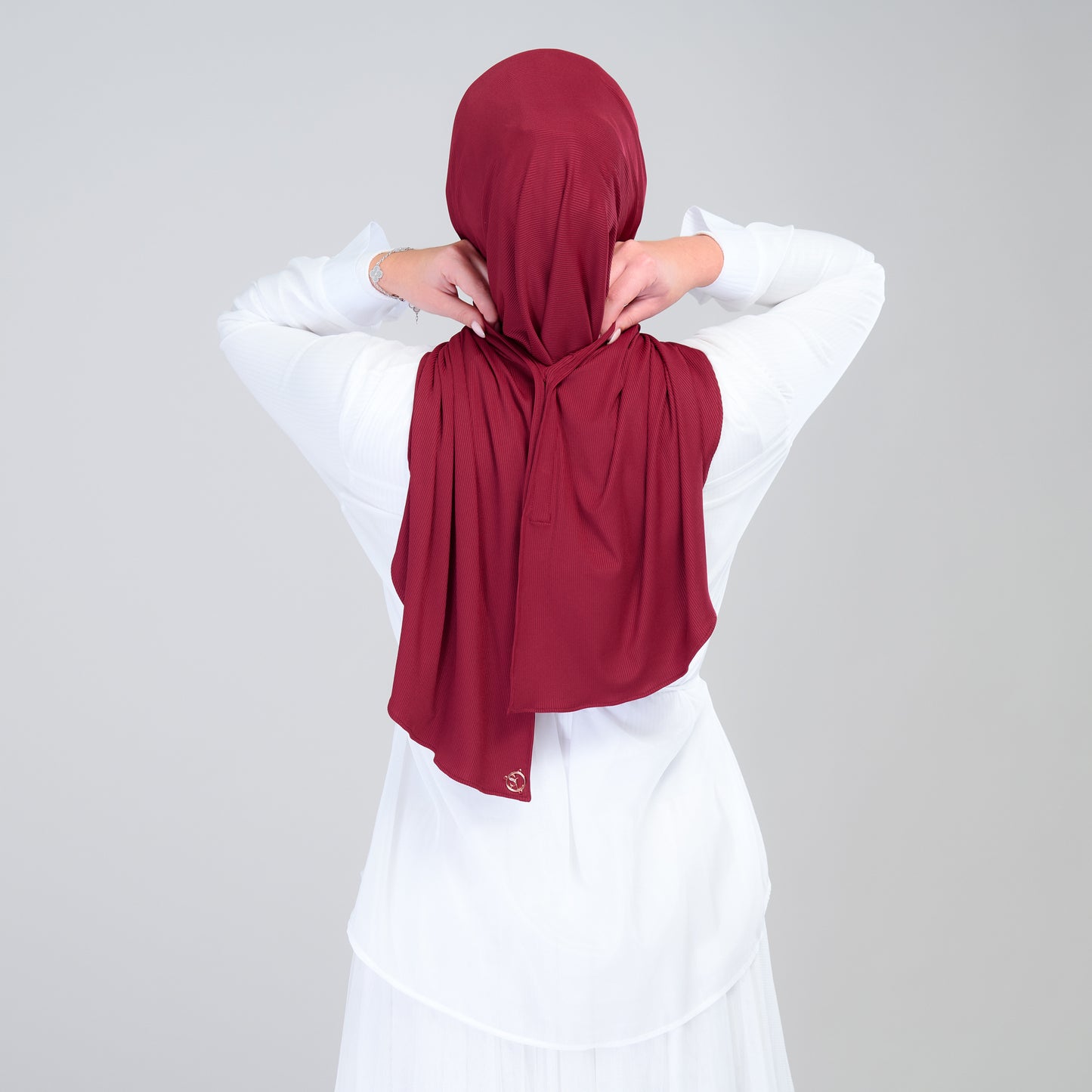 Instant Tag n' Go Butterfly | Ribbed Jersey in Crimson