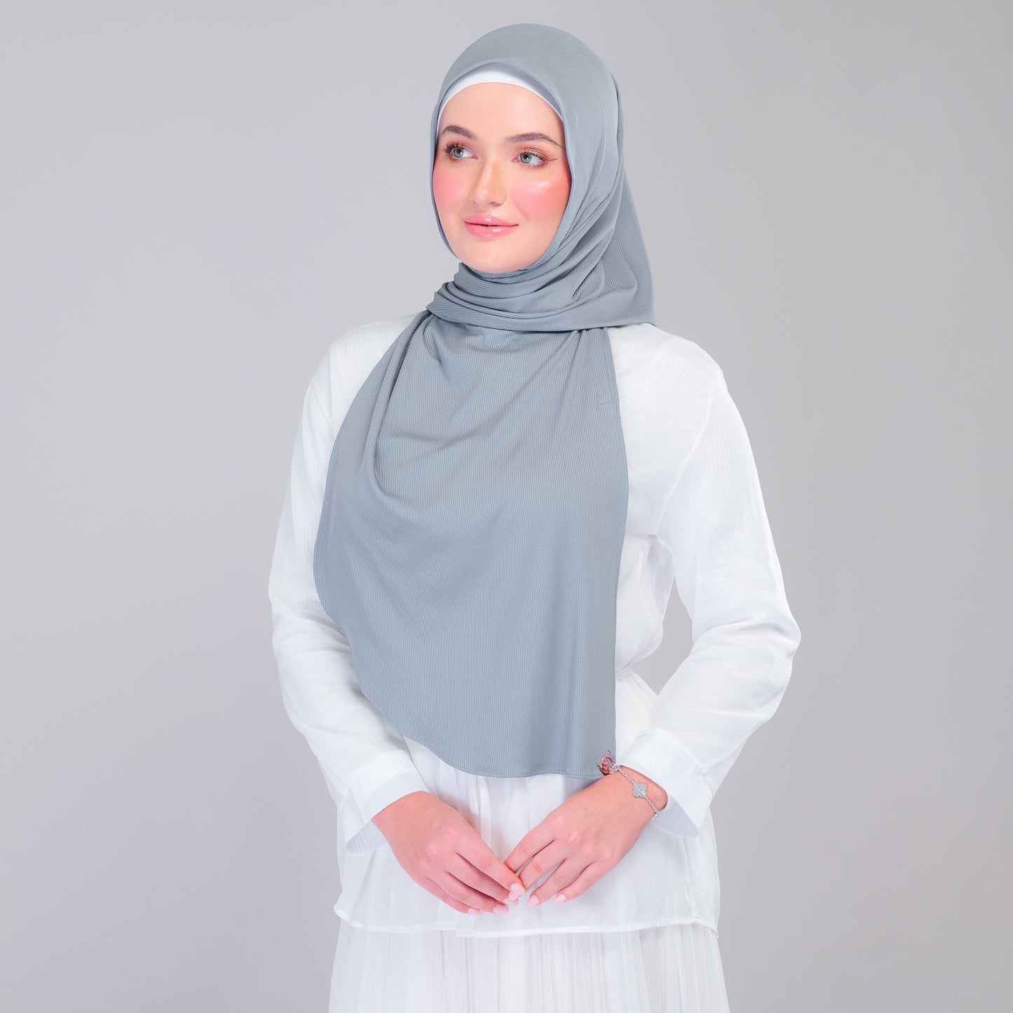Instant Tag n' Go Butterfly | Ribbed Jersey in Denim Blue