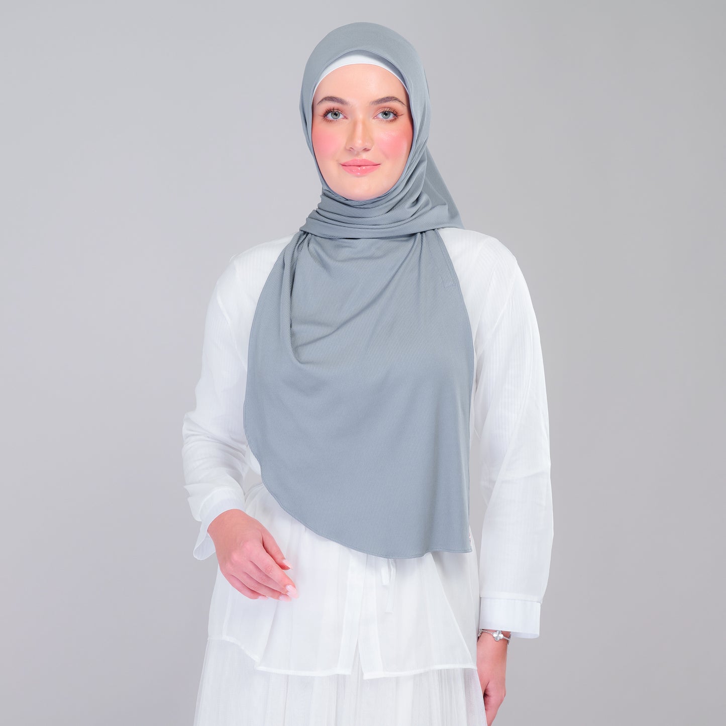 Instant Tag n' Go Butterfly | Ribbed Jersey in Denim Blue