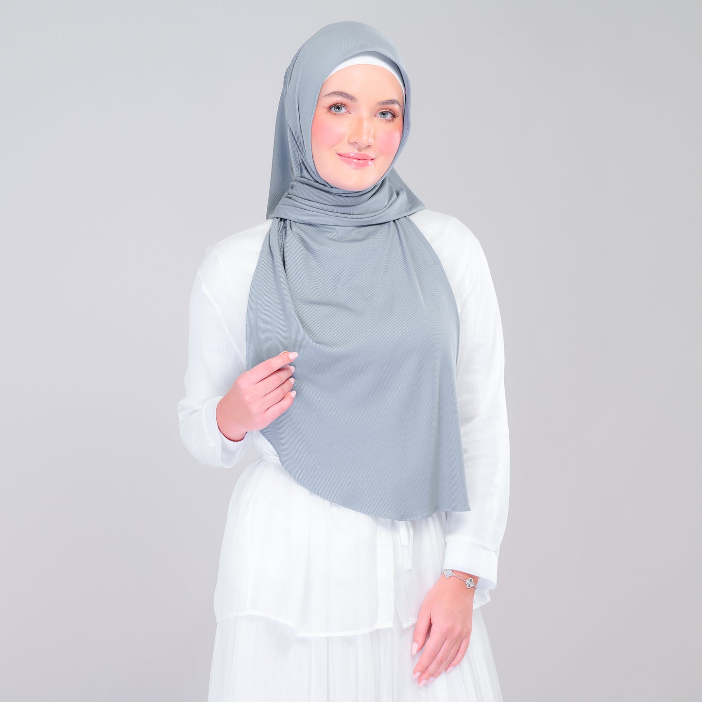 Instant Tag n' Go Butterfly | Ribbed Jersey in Denim Blue
