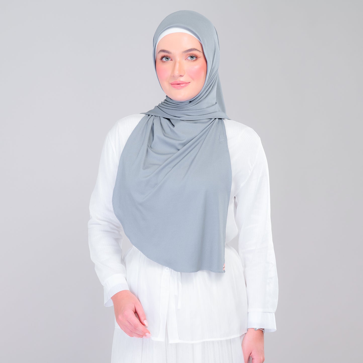 Instant Tag n' Go Butterfly | Ribbed Jersey in Denim Blue