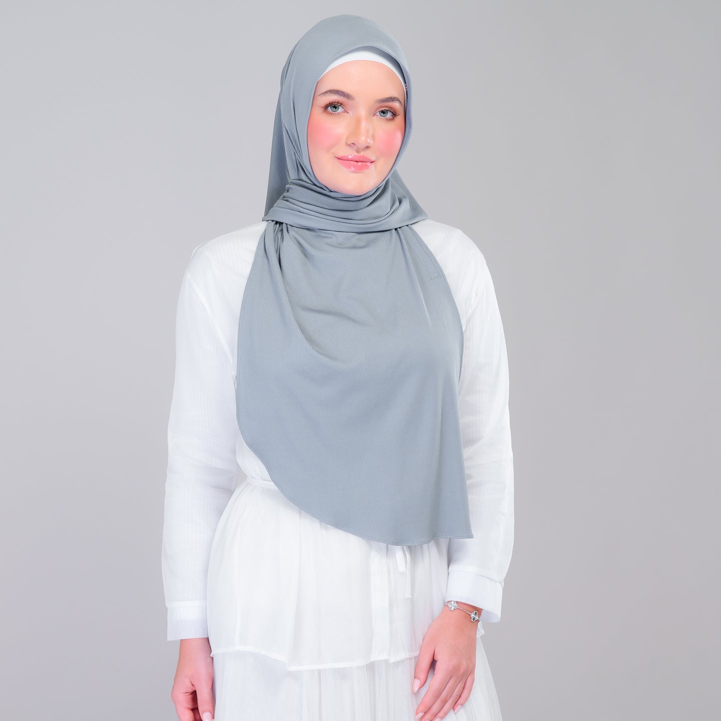 Instant Tag n' Go Butterfly | Ribbed Jersey in Denim Blue