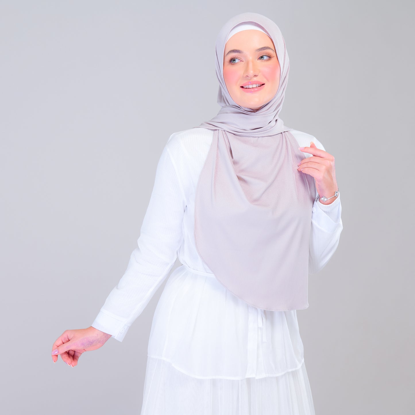 Instant Tag n' Go Butterfly | Ribbed Jersey in Taupe