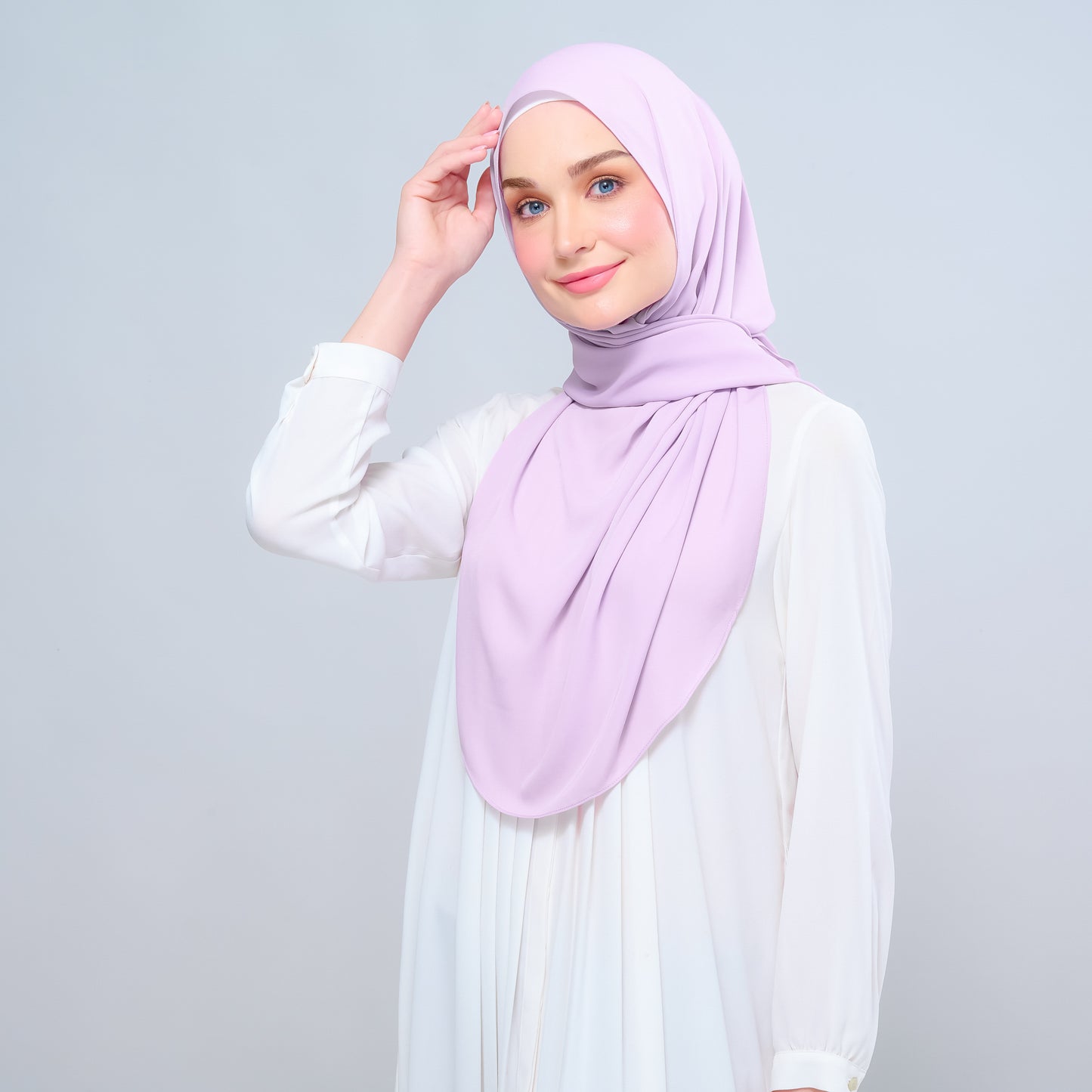 Instant Tag n' Go Shawl l Chiffon Silk 2.0 in Soft Orchid