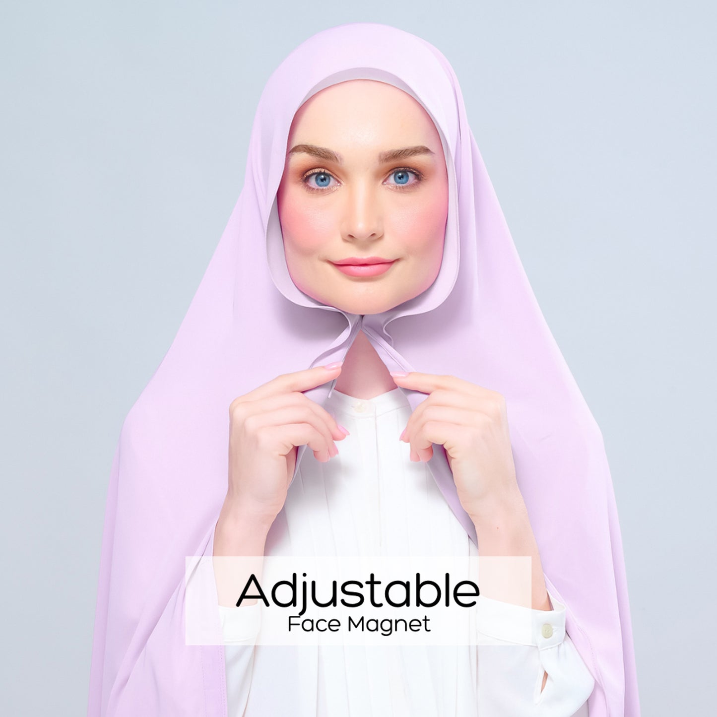Instant Tag n' Go Shawl l Chiffon Silk 2.0 in Soft Orchid