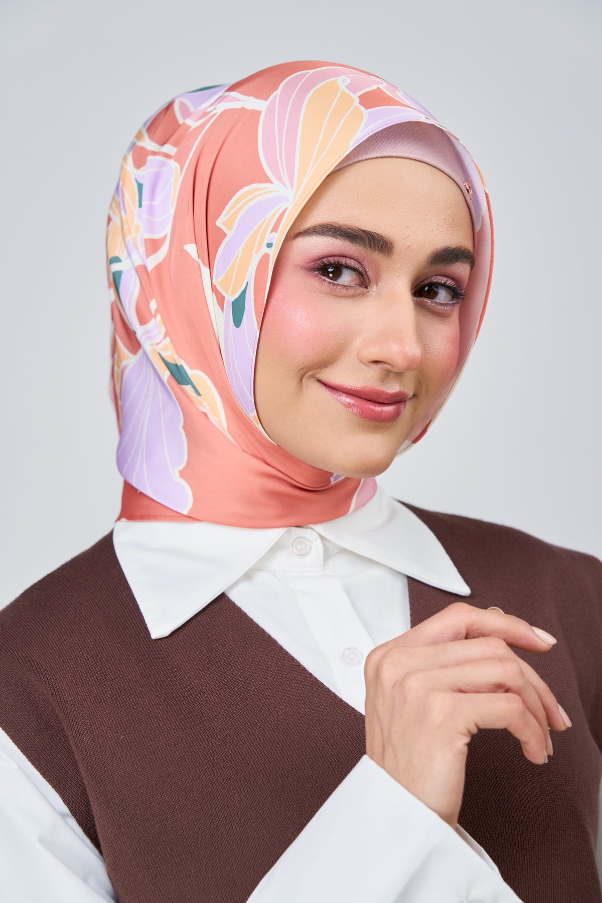 HoodX Printed Set in Sunset Blush