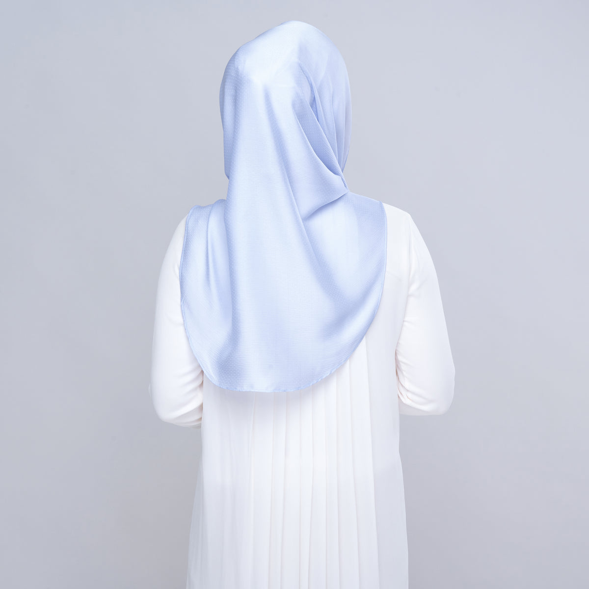 Instant Tag n' Go Butterfly | Textured Satin in Powder Blue