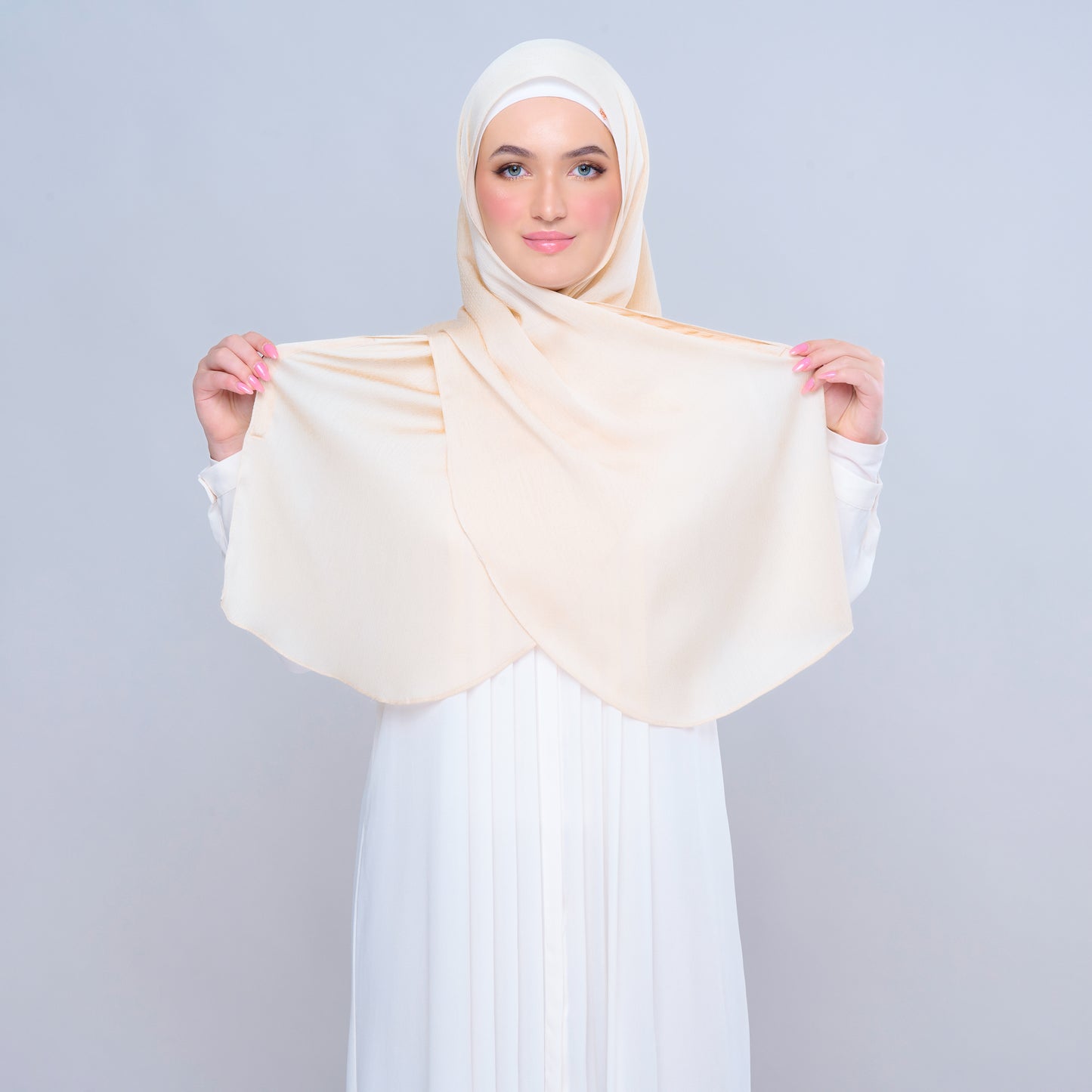 Instant Tag n' Go Butterfly | Textured Satin in Classic Cream
