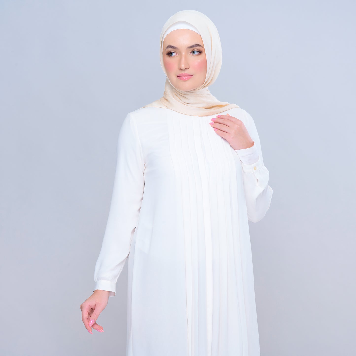 Instant Tag n' Go Butterfly | Textured Satin in Classic Cream