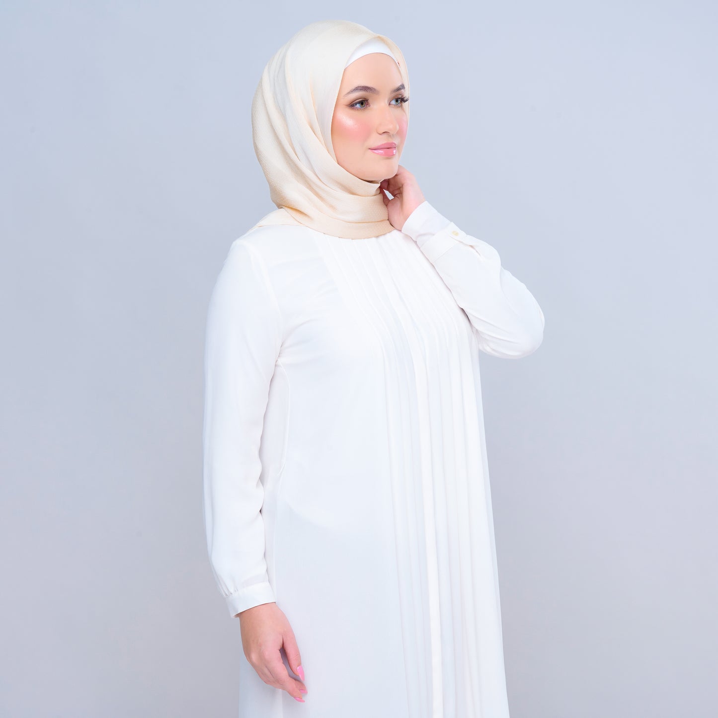 Instant Tag n' Go Butterfly | Textured Satin in Classic Cream