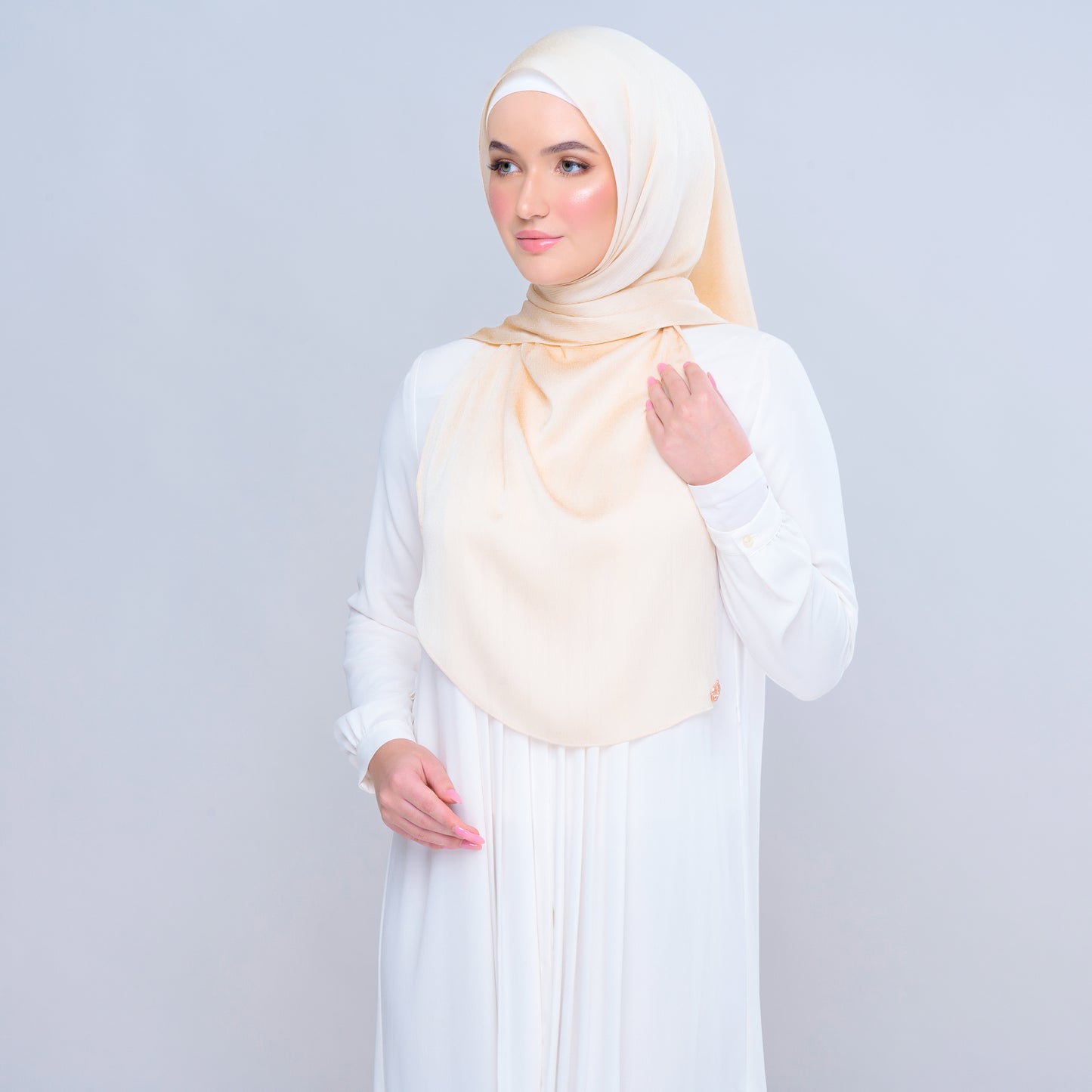 Instant Tag n' Go Butterfly | Textured Satin in Classic Cream