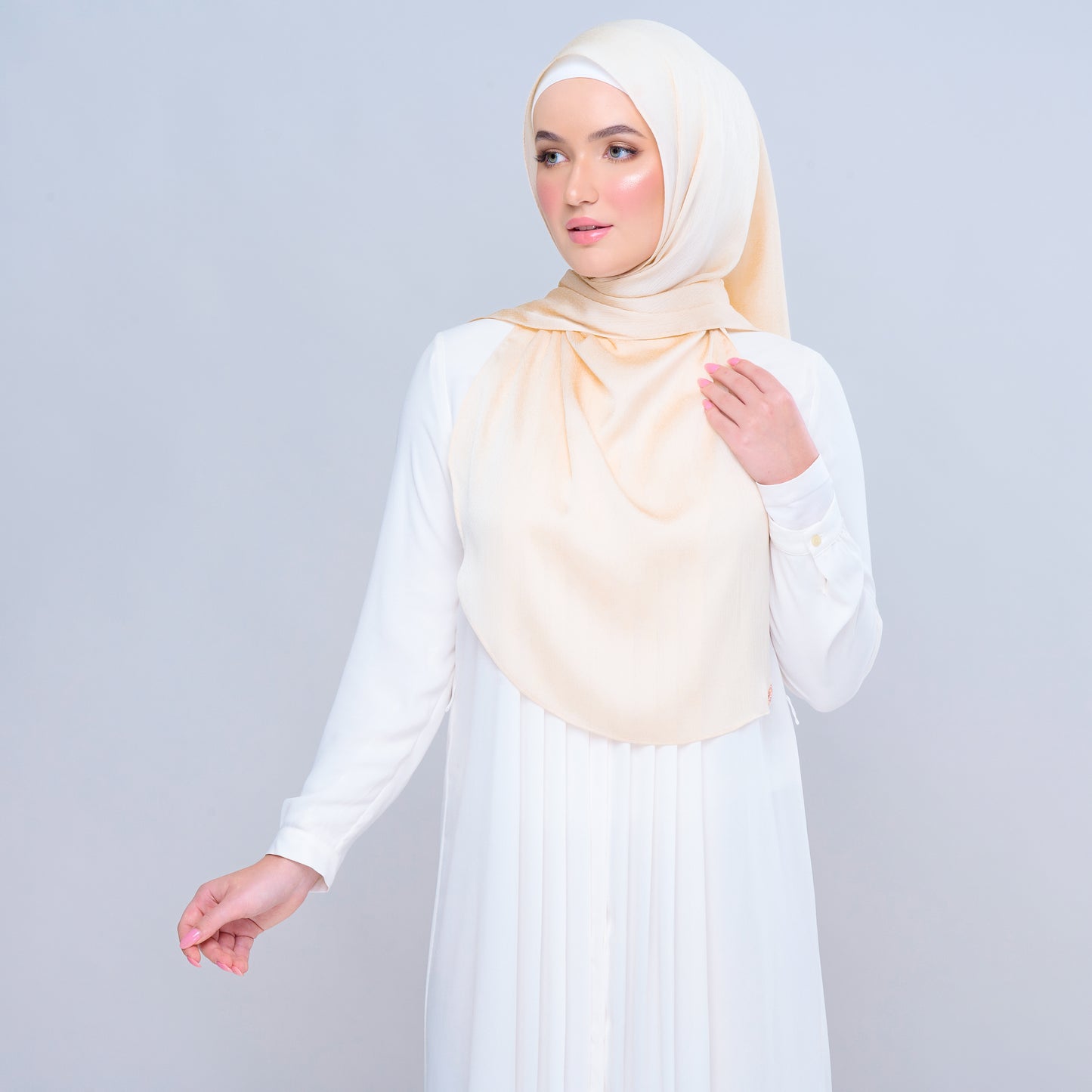 Instant Tag n' Go Butterfly | Textured Satin in Classic Cream