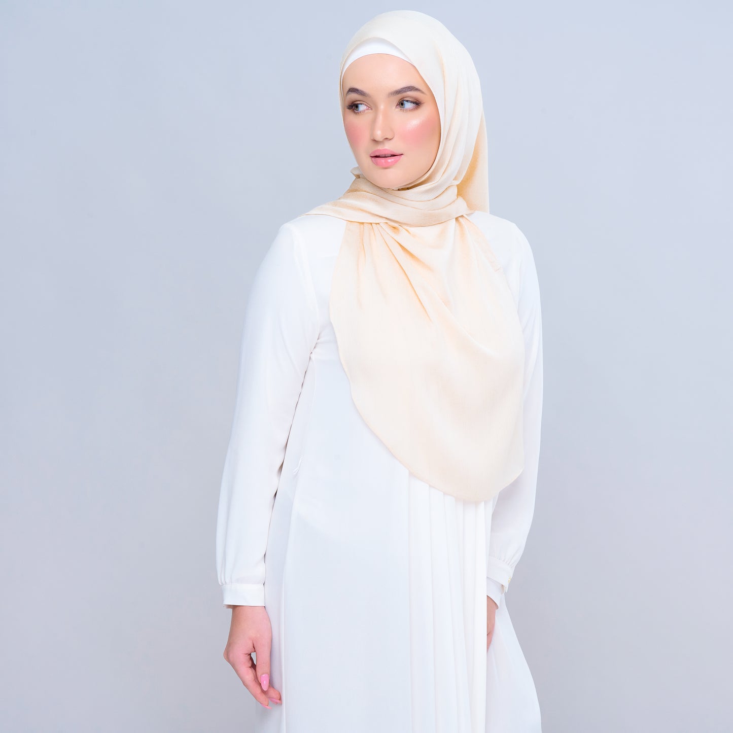 Instant Tag n' Go Butterfly | Textured Satin in Classic Cream