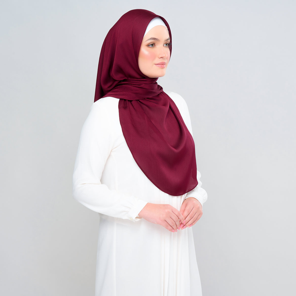 Instant Tag n' Go Butterfly | Textured Satin in Crimson