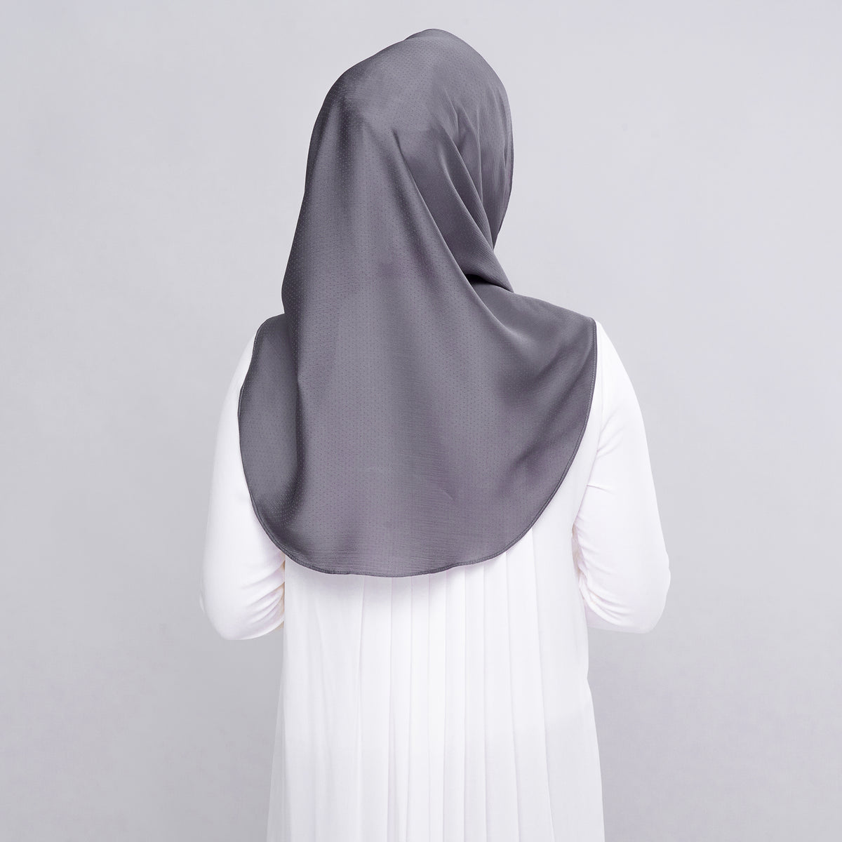 Instant Tag n' Go Butterfly | Textured Satin in Metro Grey