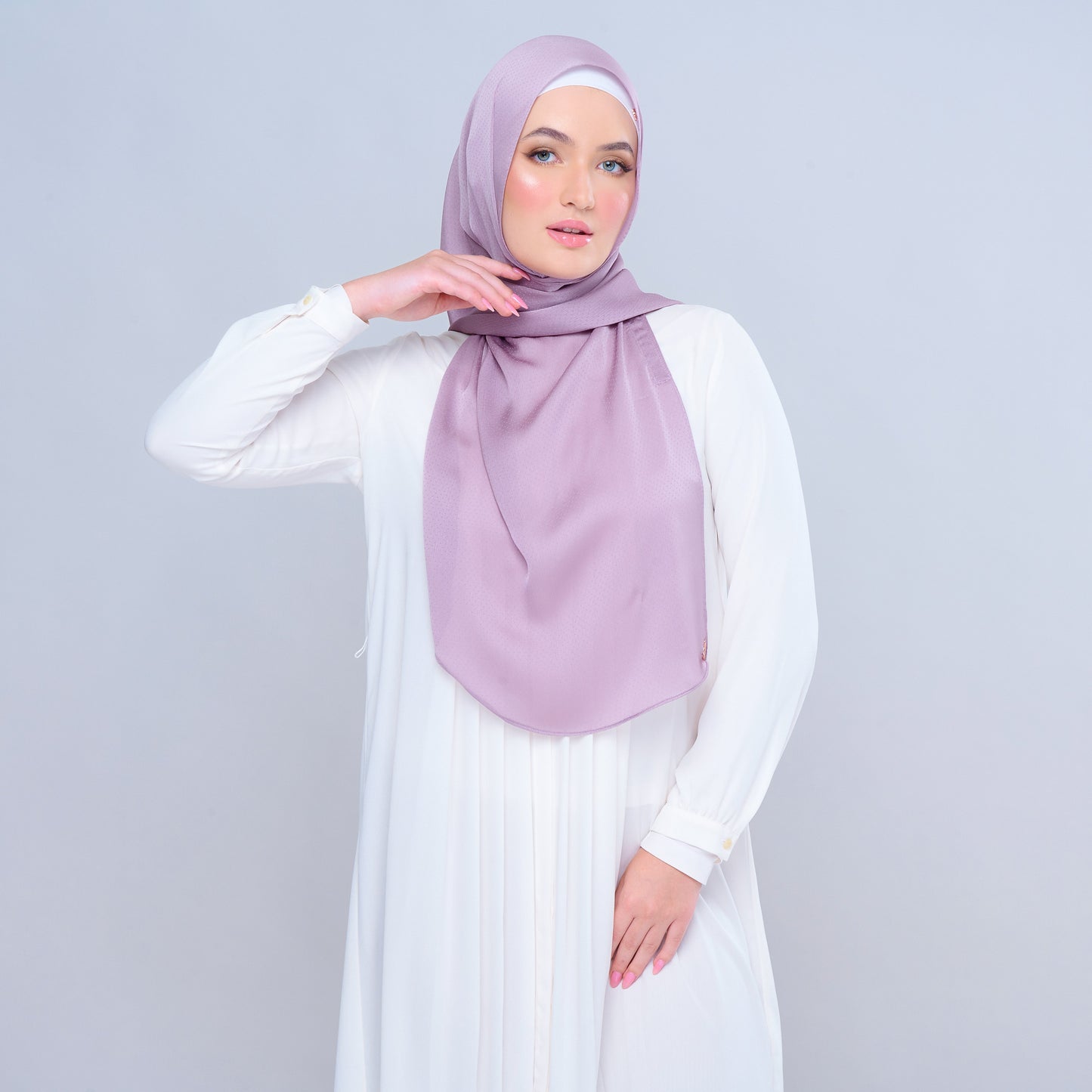 'New' Instant Tag & Go | Textured Satin in Dusty Orchid