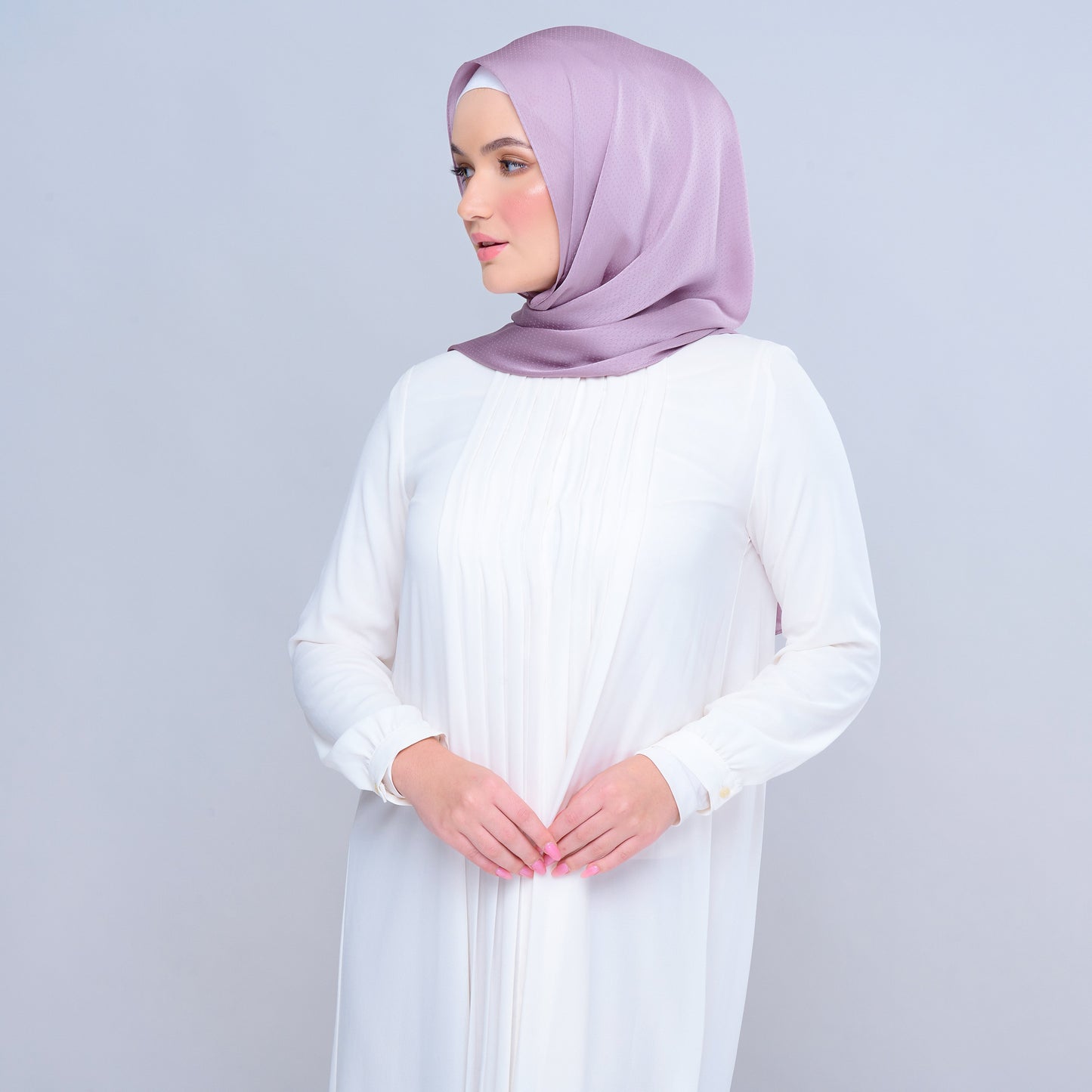 'New' Instant Tag & Go | Textured Satin in Dusty Orchid
