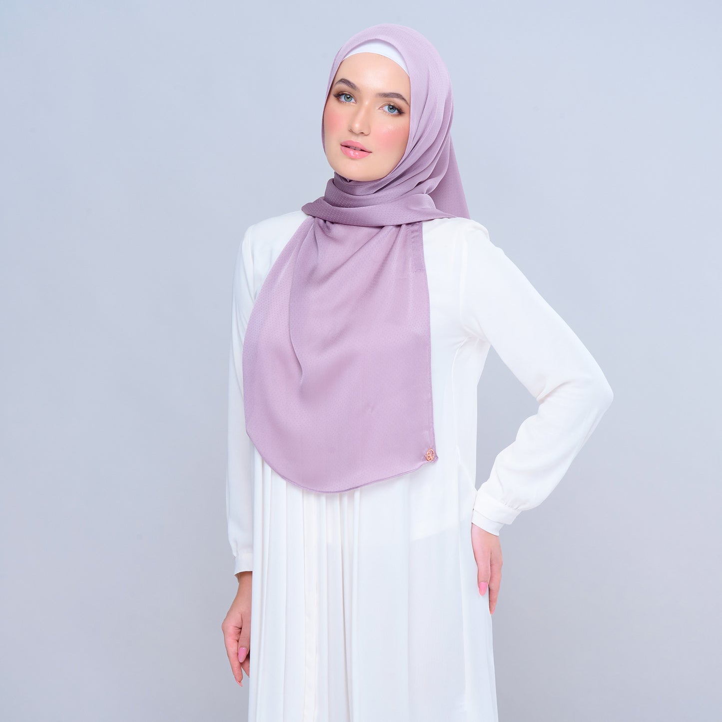'New' Instant Tag & Go | Textured Satin in Dusty Orchid