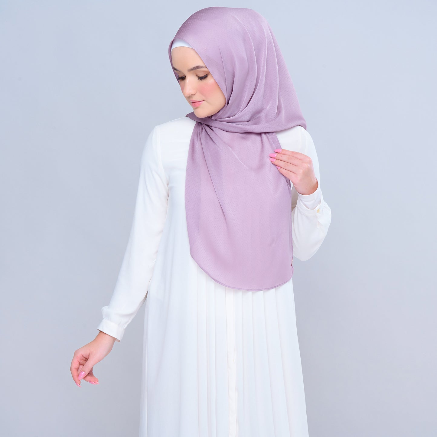 'New' Instant Tag & Go | Textured Satin in Dusty Orchid
