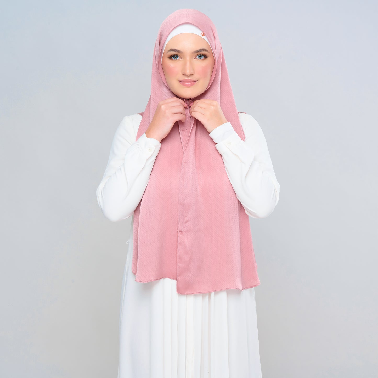 Instant Tag n' Go Butterfly | Textured Satin in Dusty Pink