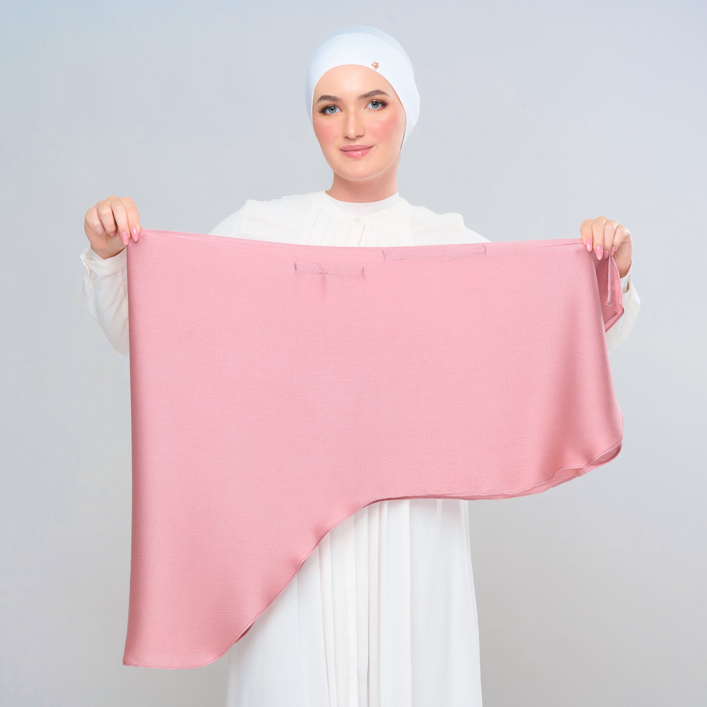 Instant Tag n' Go Butterfly | Textured Satin in Dusty Pink