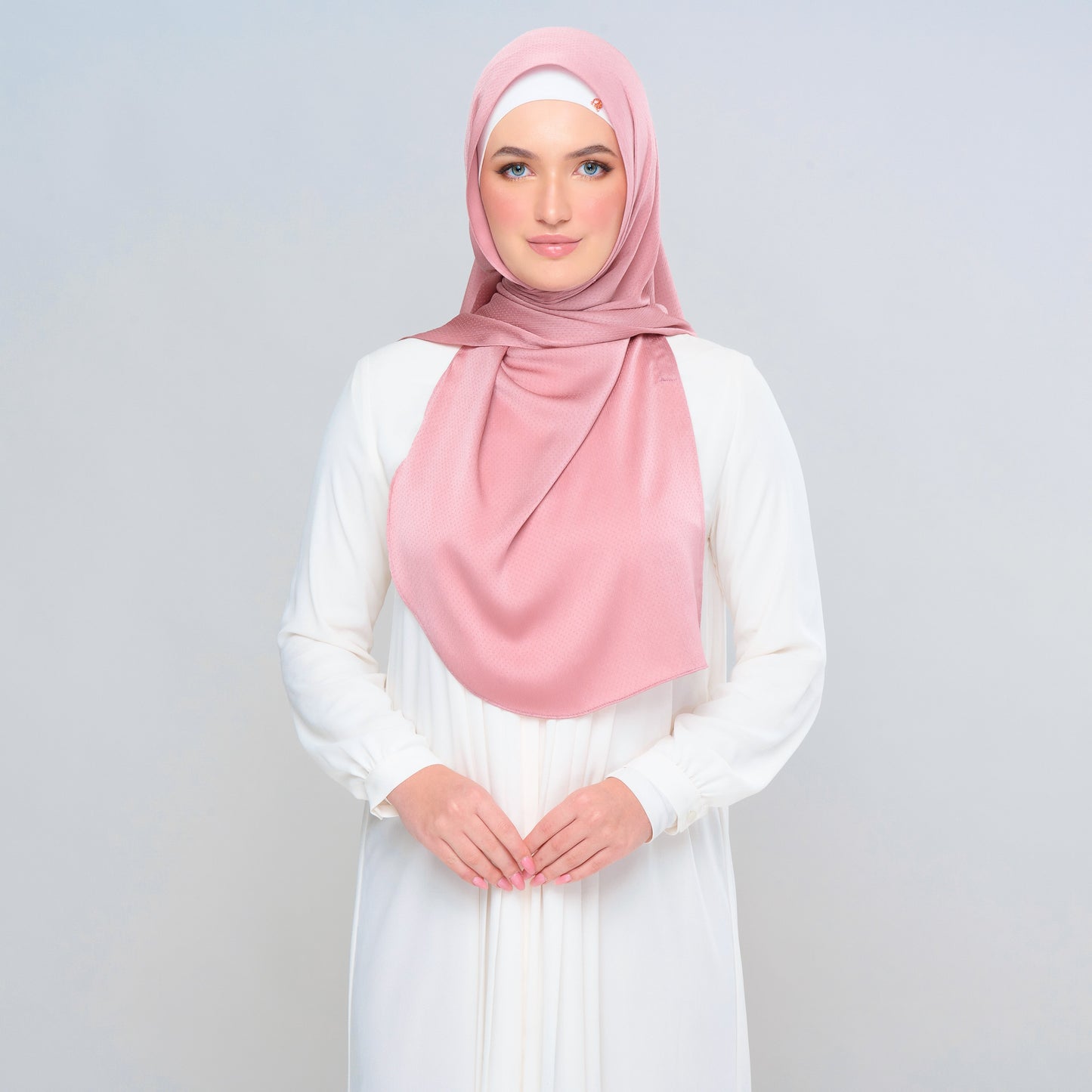 'New' Instant Tag & Go | Textured Satin in Dusty Pink
