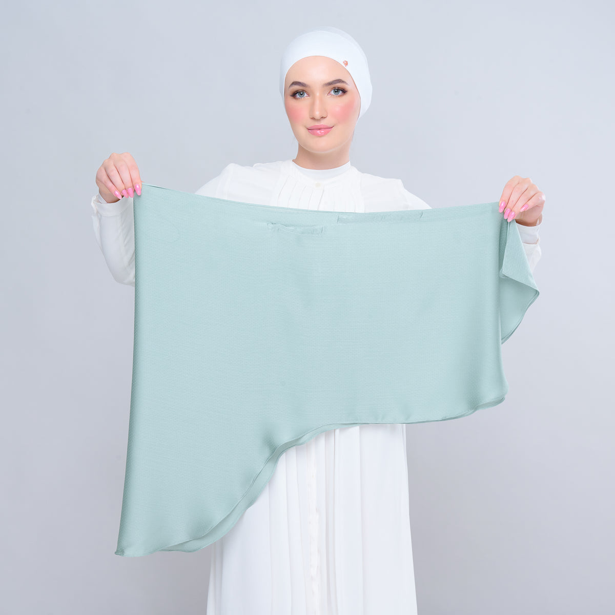 Instant Tag n' Go Butterfly | Textured Satin in Mint Green