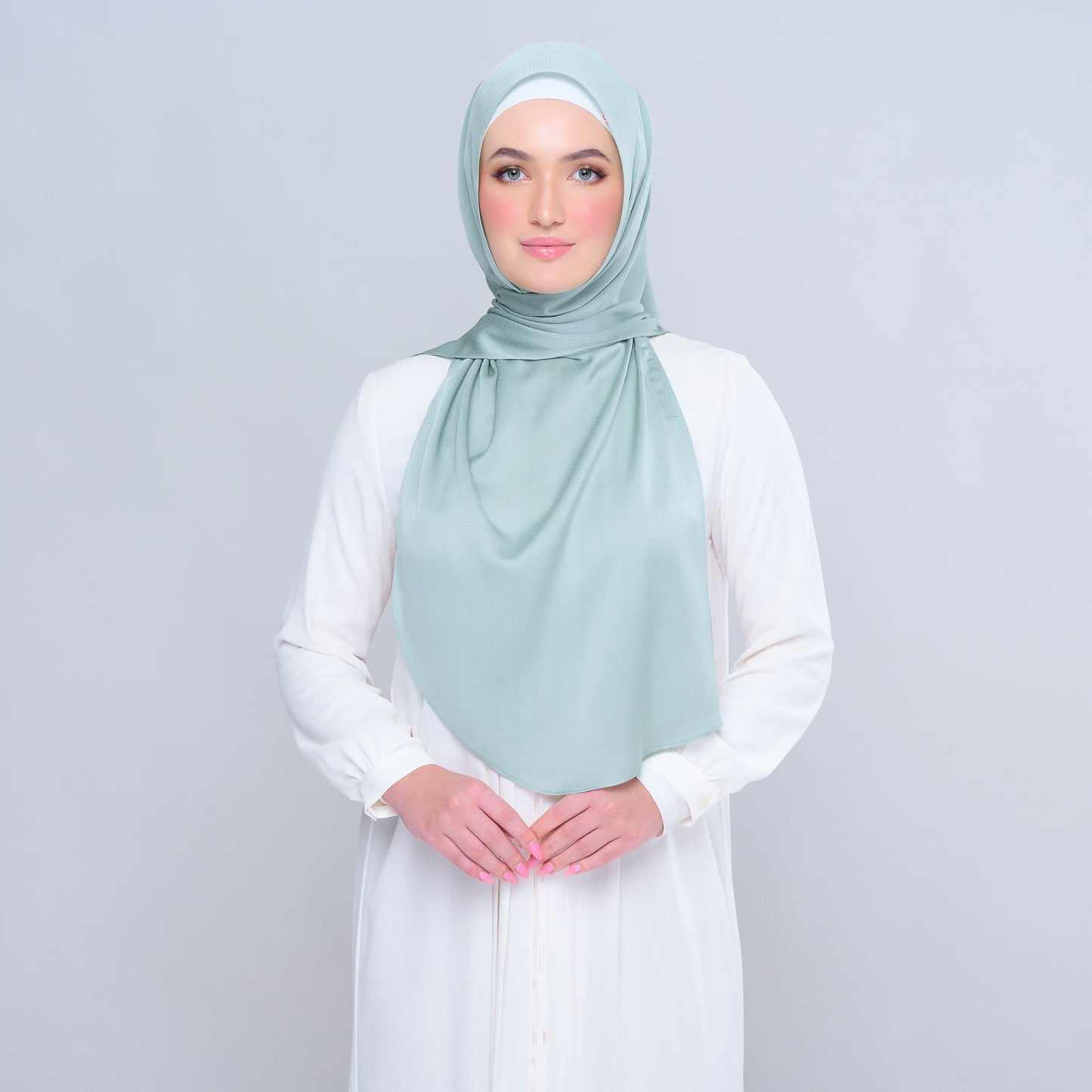 Instant Tag n' Go Butterfly | Textured Satin in Mint Green