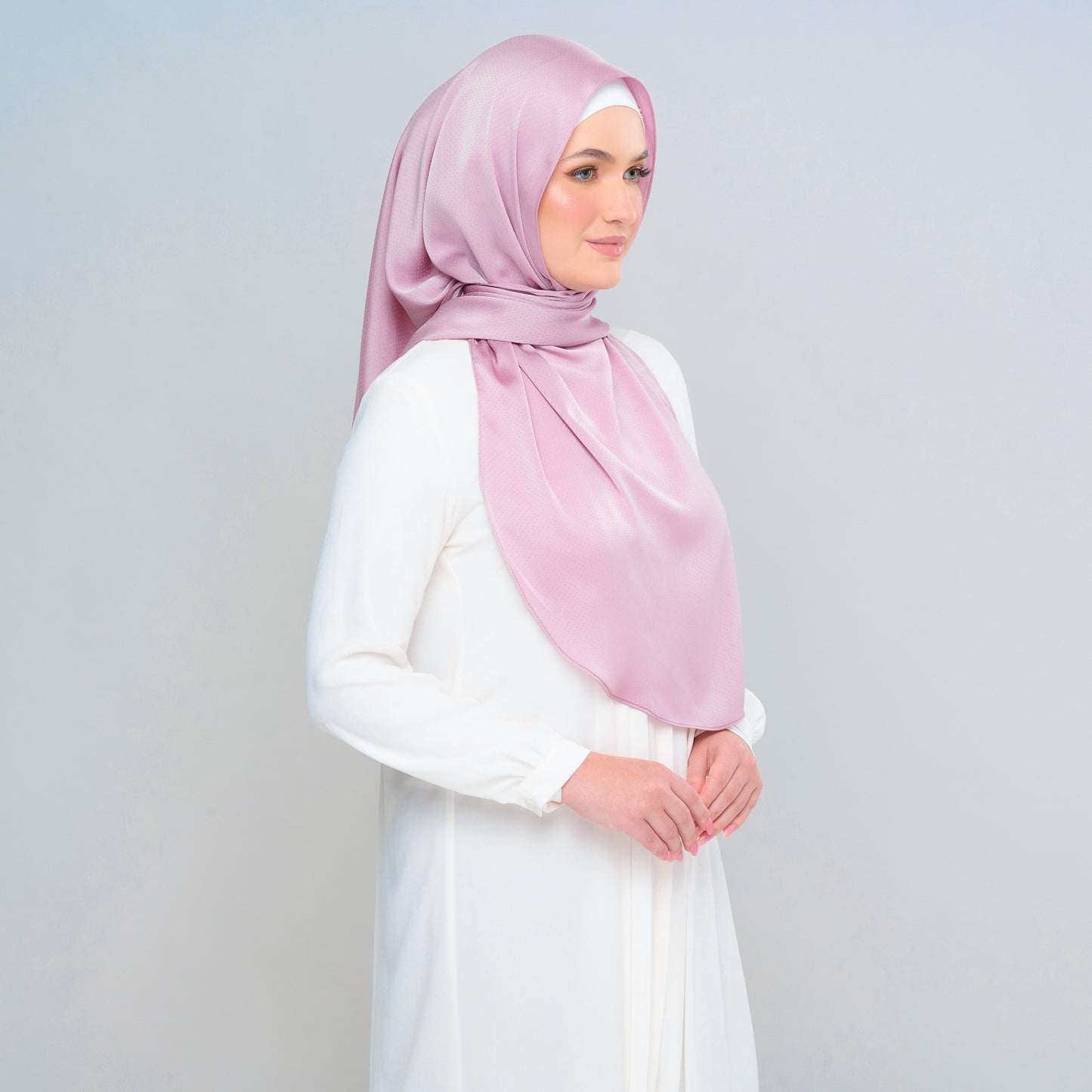'New' Instant Tag & Go | Textured Satin in Misty Pink