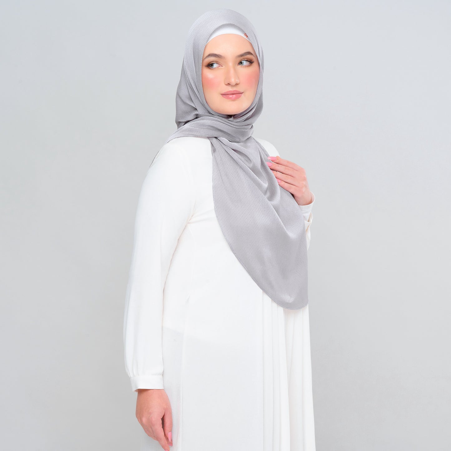 'New' Instant Tag & Go | Textured Satin in Platinum