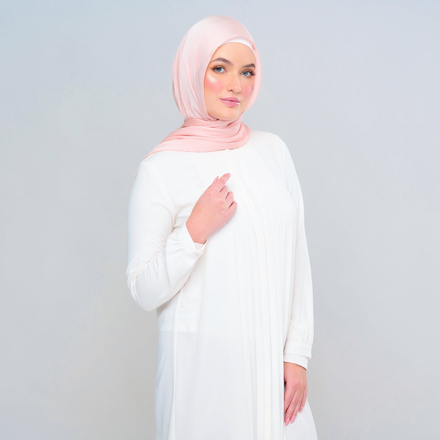 'New' Instant Tag & Go | Textured Satin in Peachy Blush