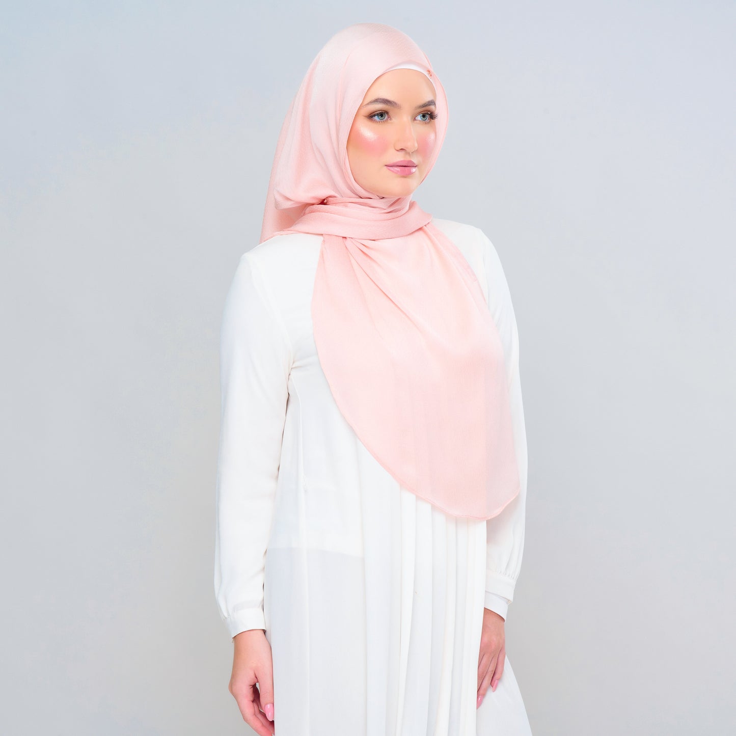 'New' Instant Tag & Go | Textured Satin in Peachy Blush