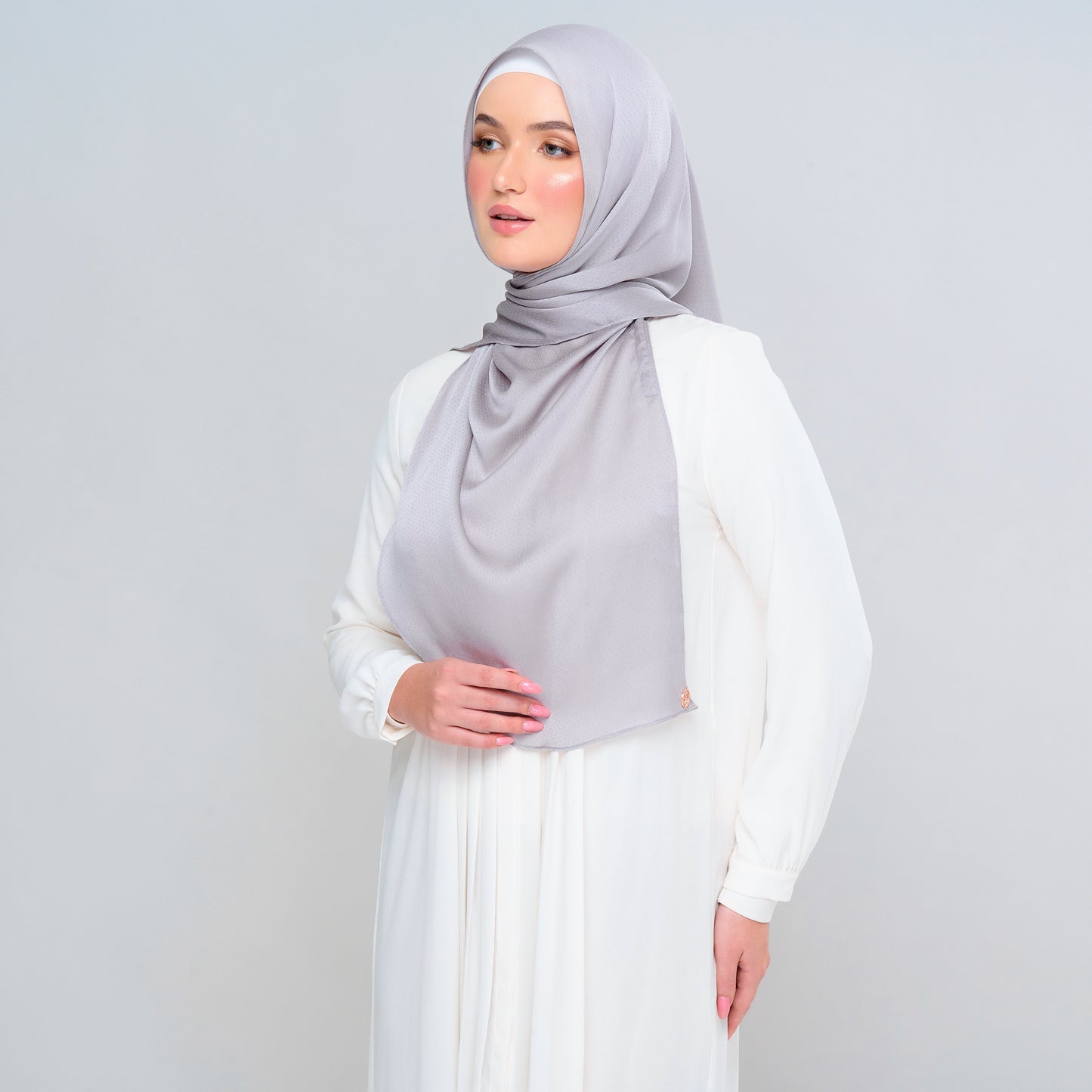 'New' Instant Tag & Go | Textured Satin in Platinum