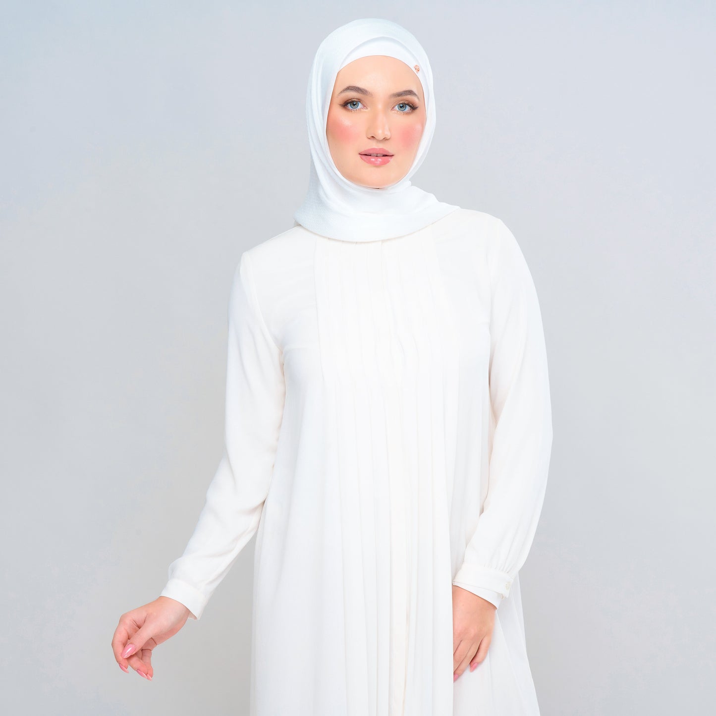 Instant Tag n' Go Butterfly | Textured Satin in Pure White