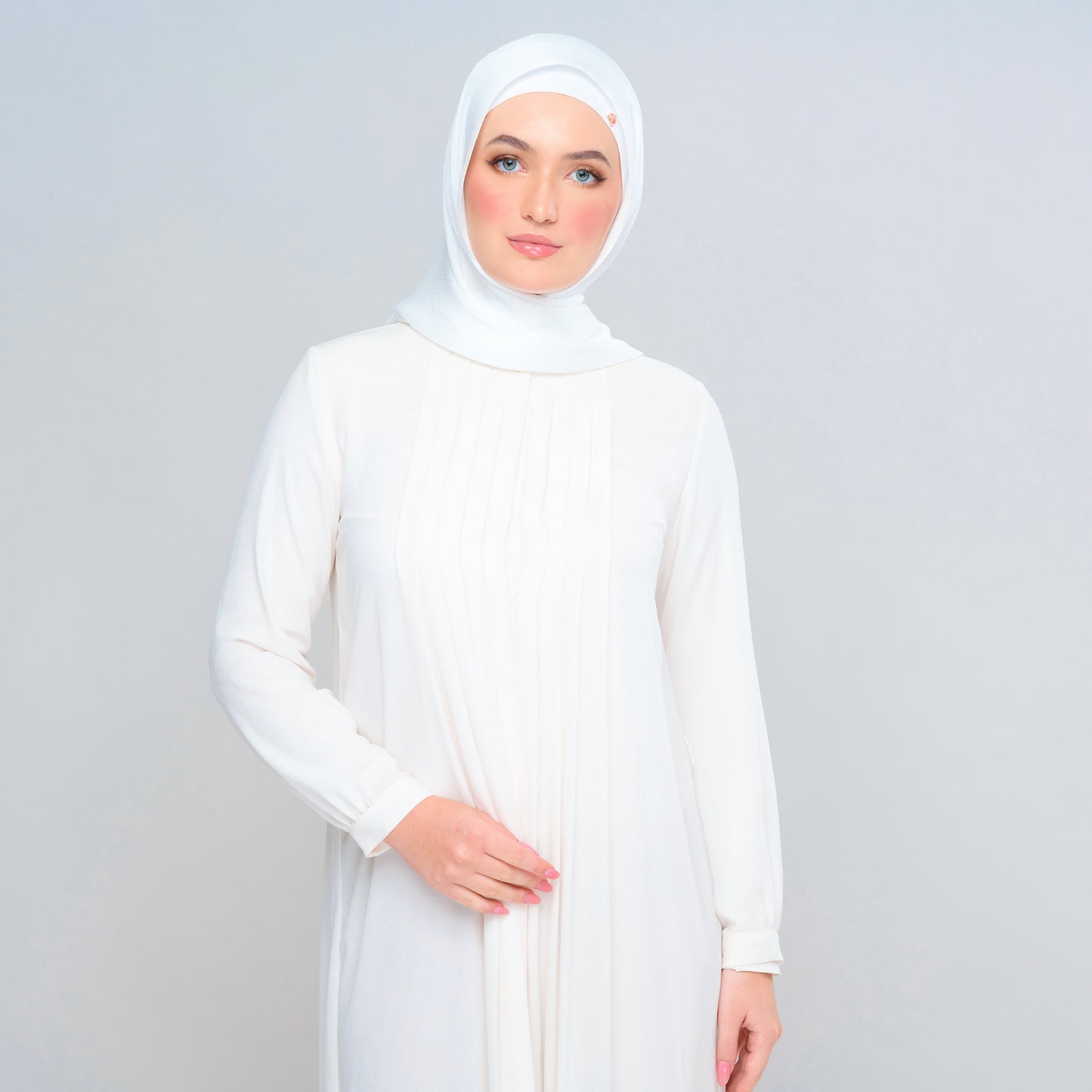 Instant Tag n' Go Butterfly | Textured Satin in Pure White