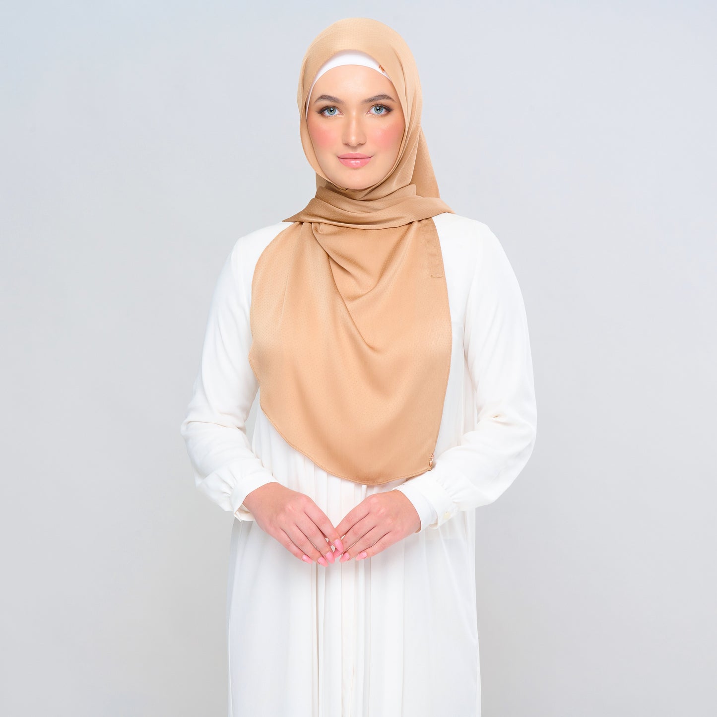 'New' Instant Tag & Go | Textured Satin in Royal Tan