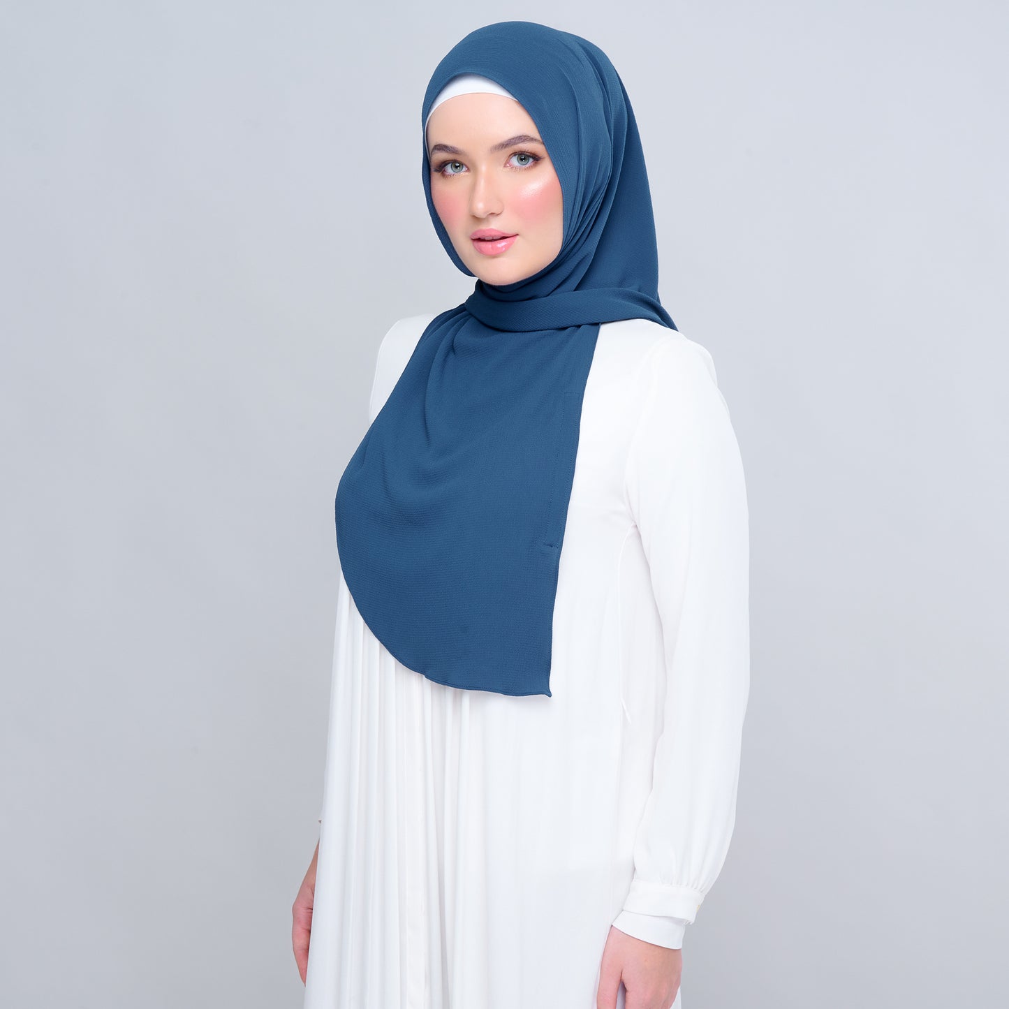 'New' Instant Tag & Go | Textured Chiffon in Deep Teal