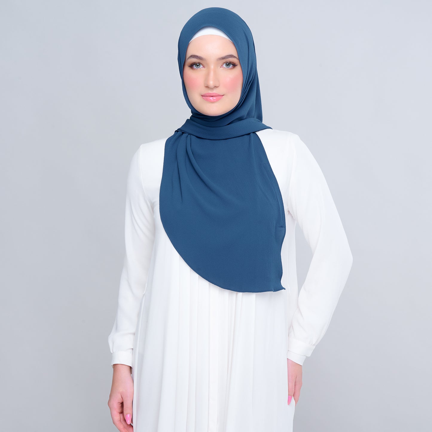 'New' Instant Tag & Go | Textured Chiffon in Deep Teal