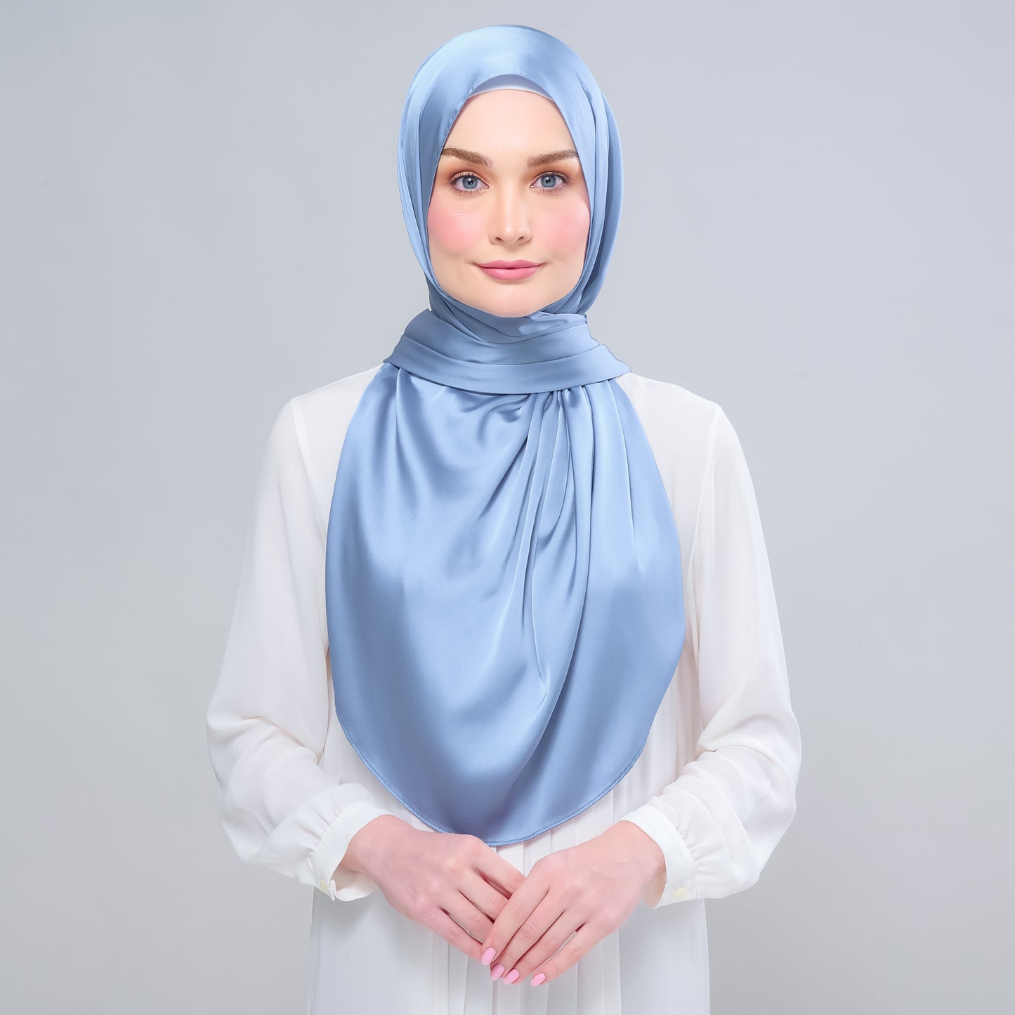 Instant Tag & Go | Satin Silk in Dusty Blue 2.0