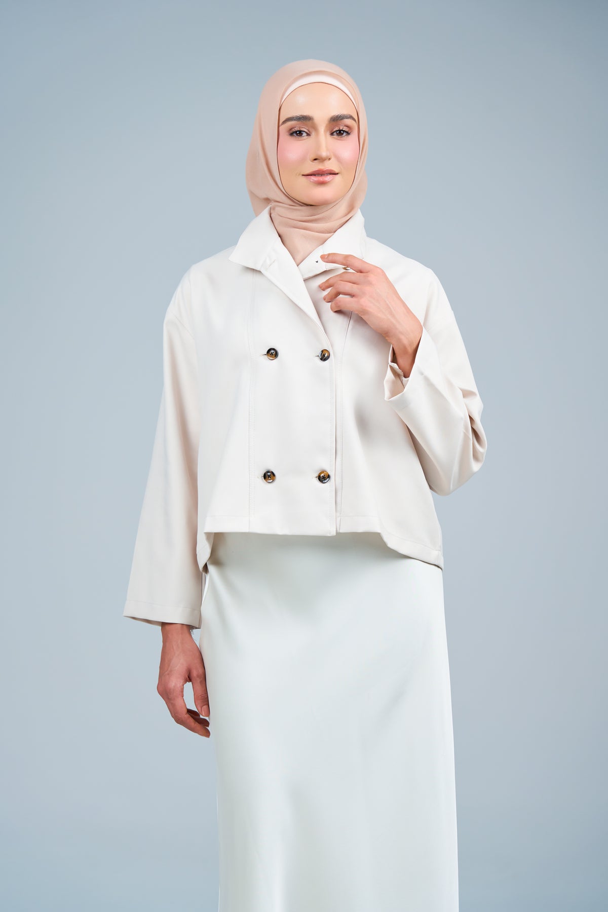 HoodXpress | Cotton Linen in Tan