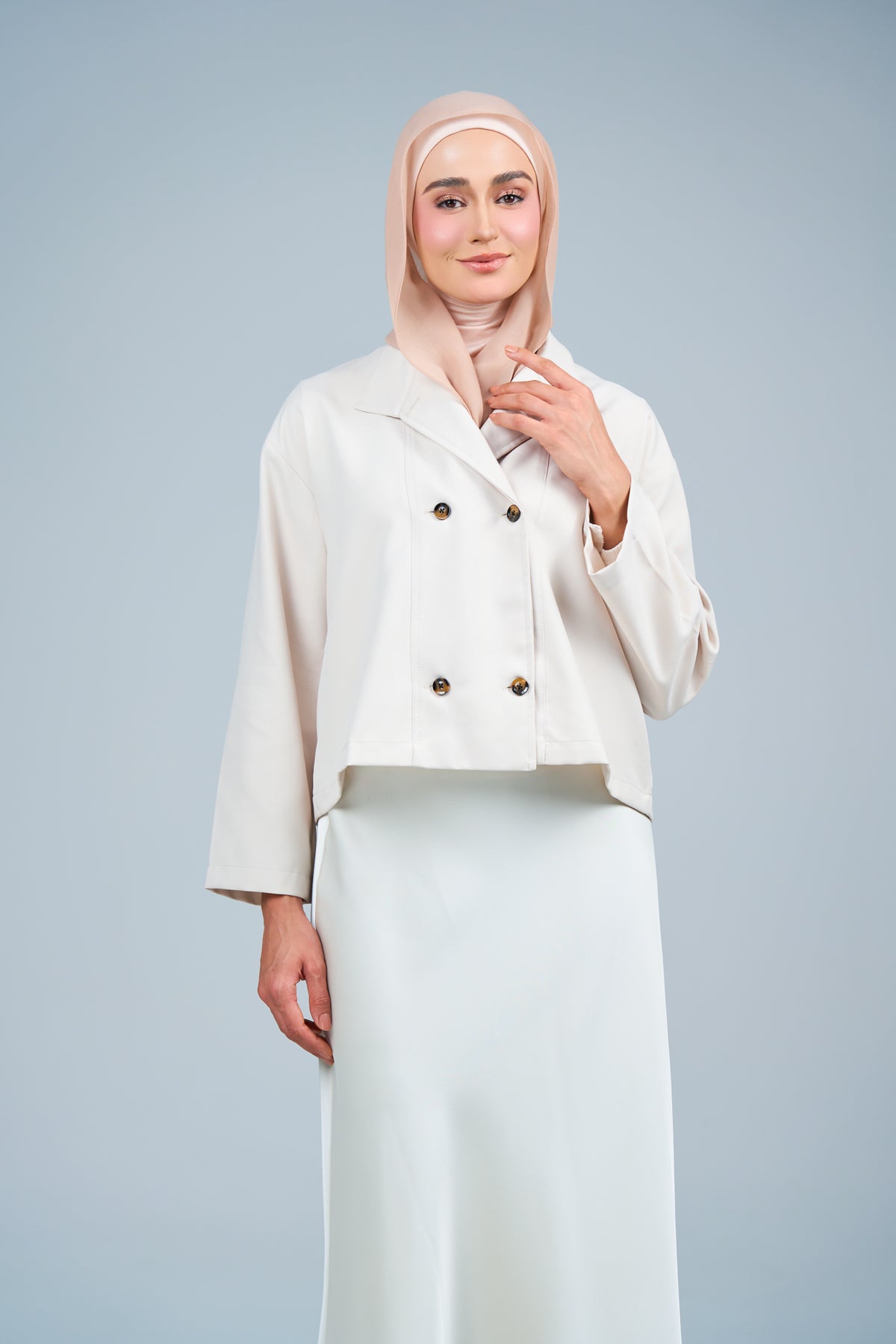 HoodXpress | Cotton Linen in Tan