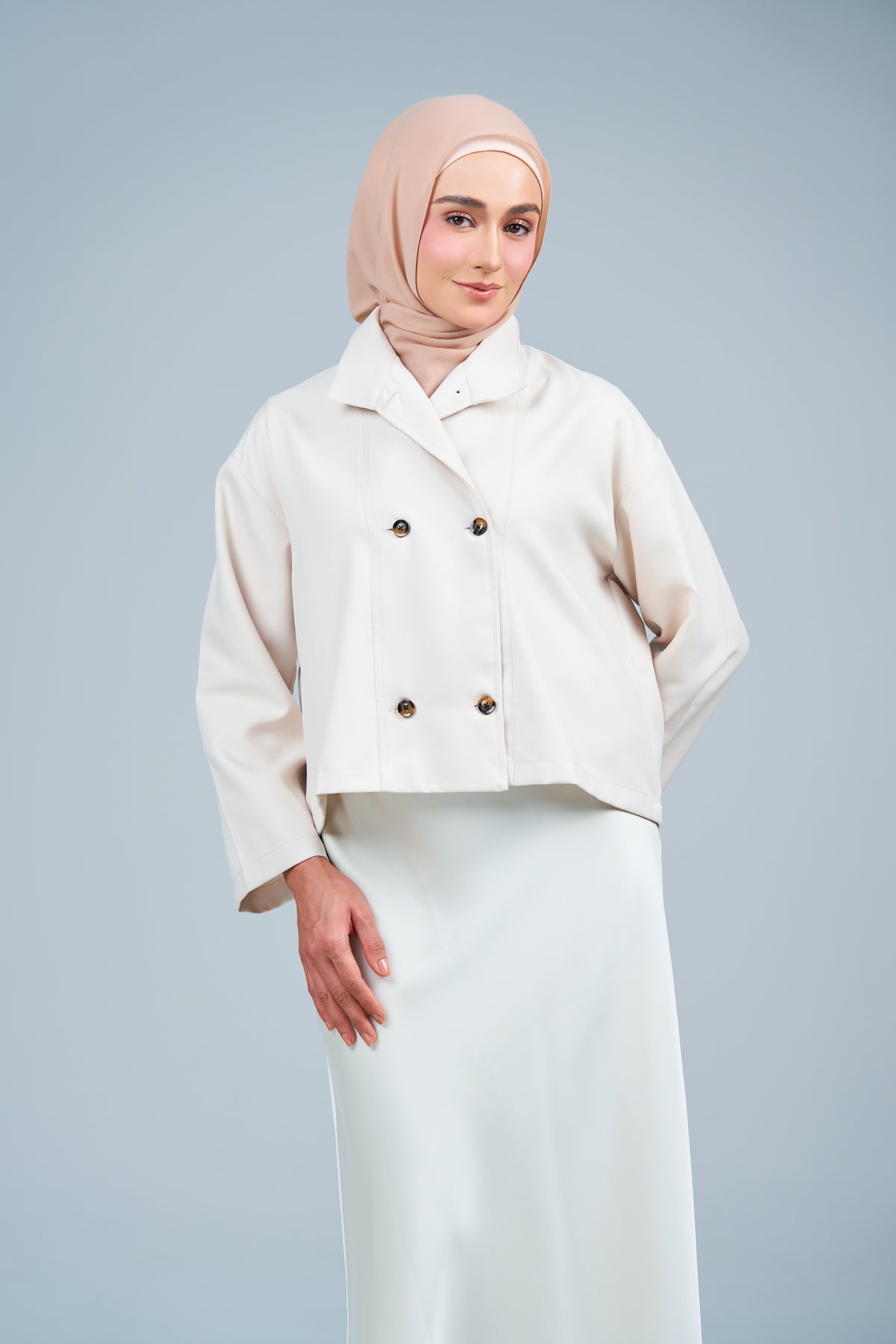 HoodXpress | Cotton Linen in Tan