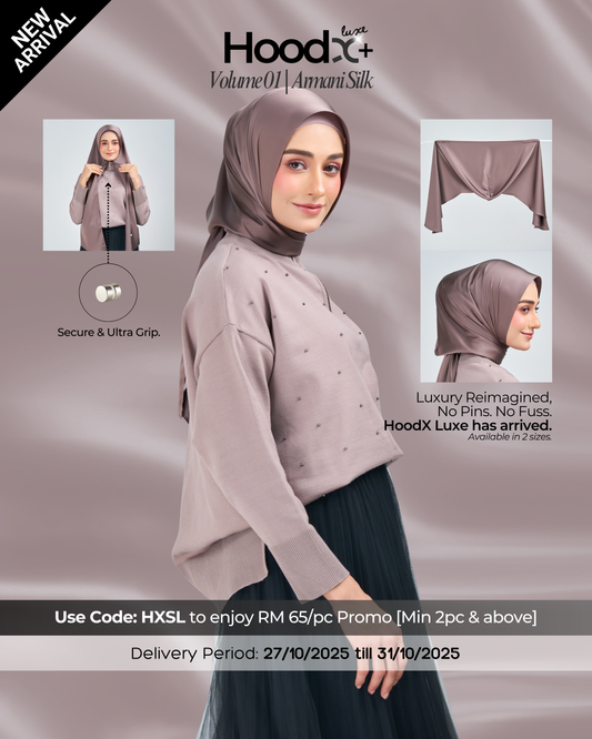 HoodX⁺Plus Luxe in Truffle