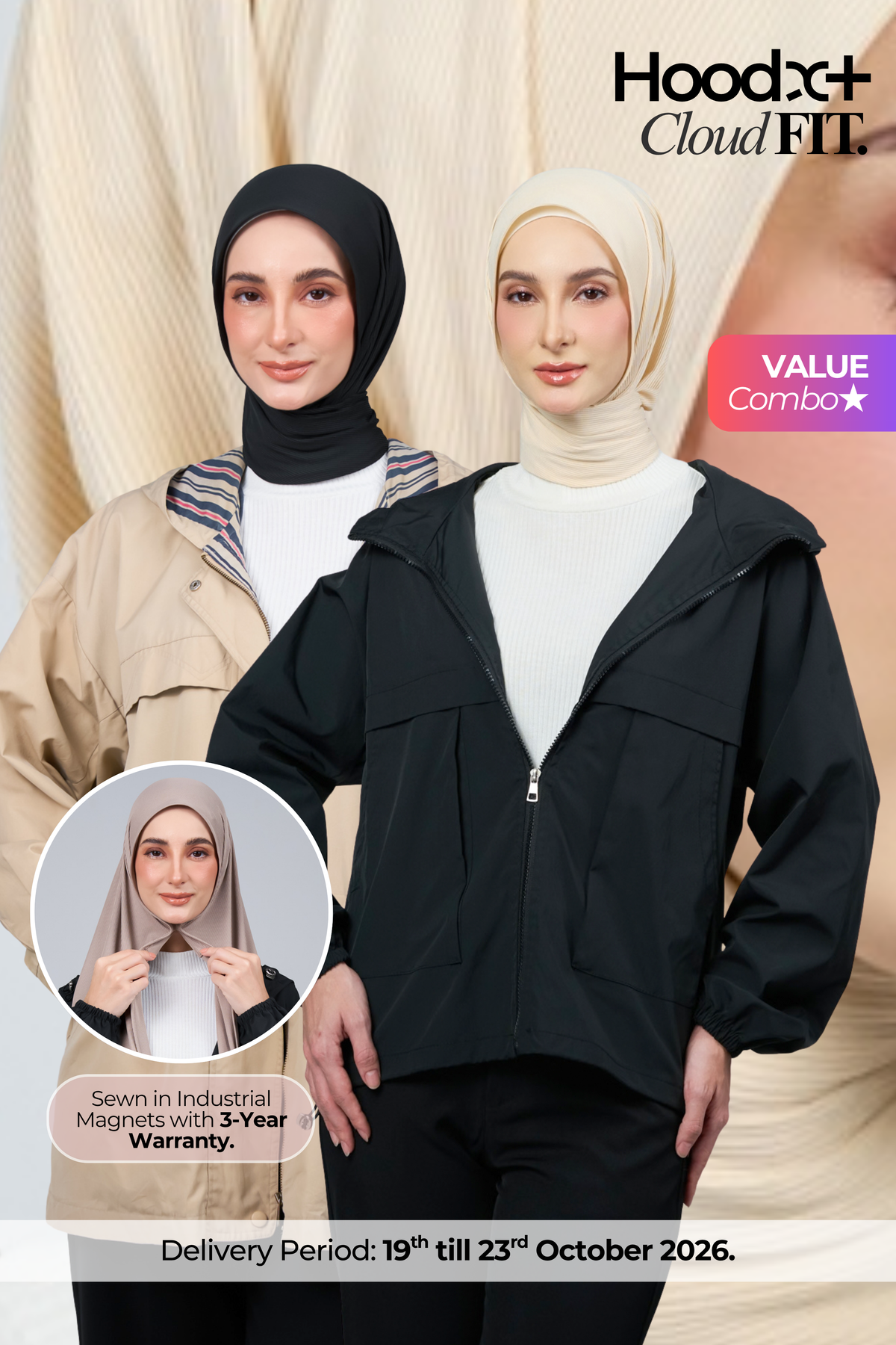HoodX+ CloudFit Value Combo 05