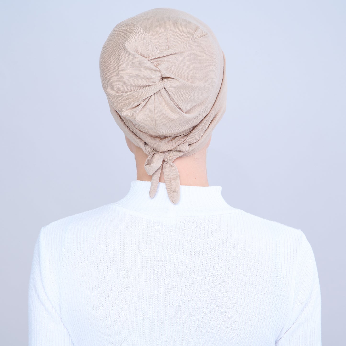 Tie-Back Viscose Snowcap in Sand