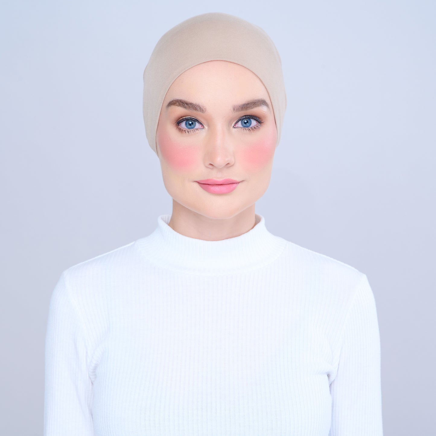 Tie-Back Viscose Snowcap in Sand