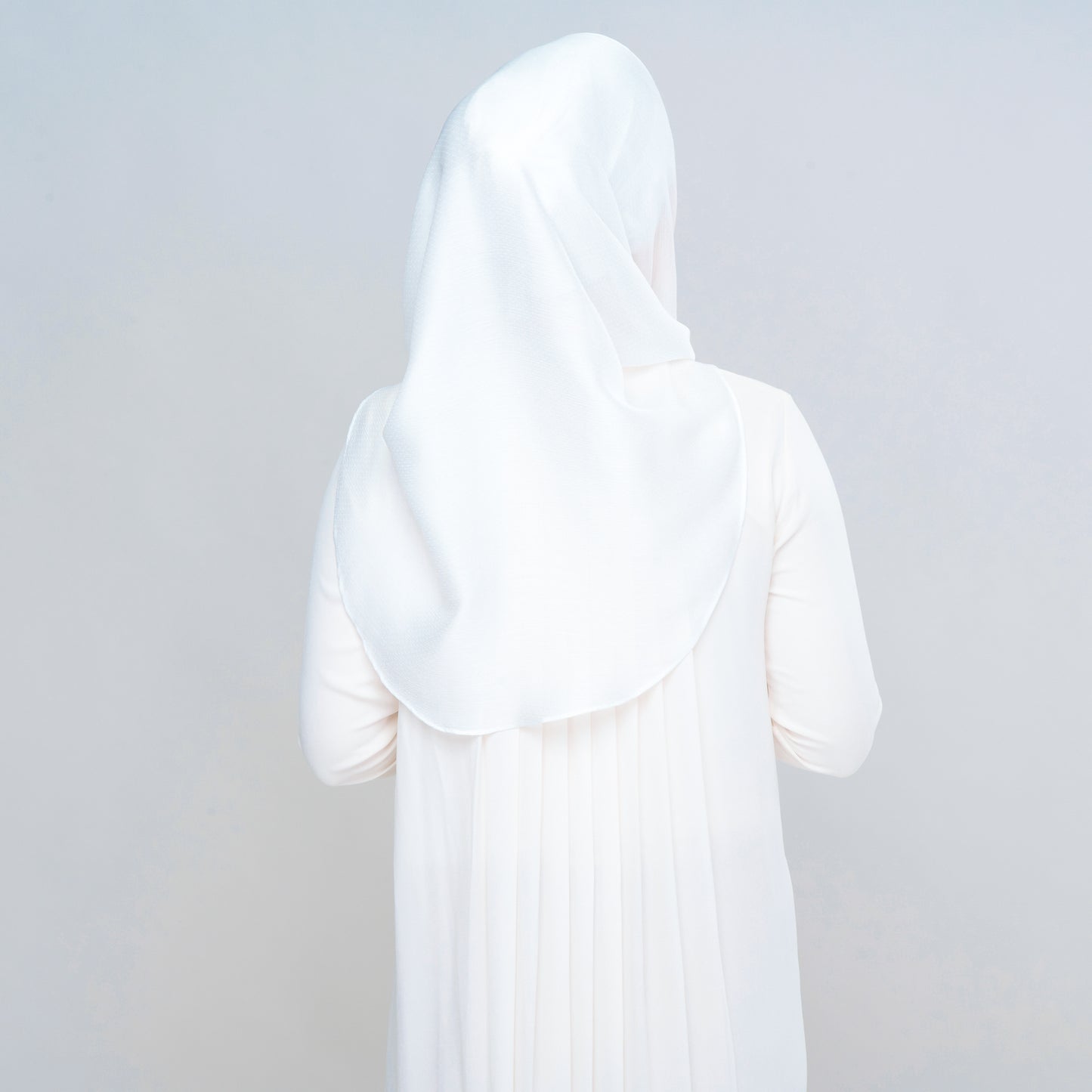 Instant Tag n' Go Butterfly | Textured Satin in Pure White